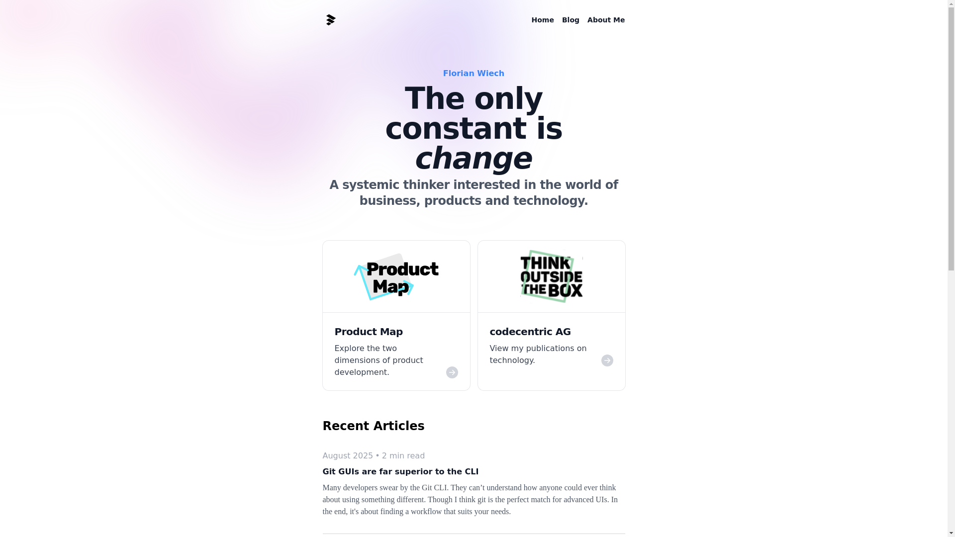 website screenshot of https://wiechtig.pages.dev/