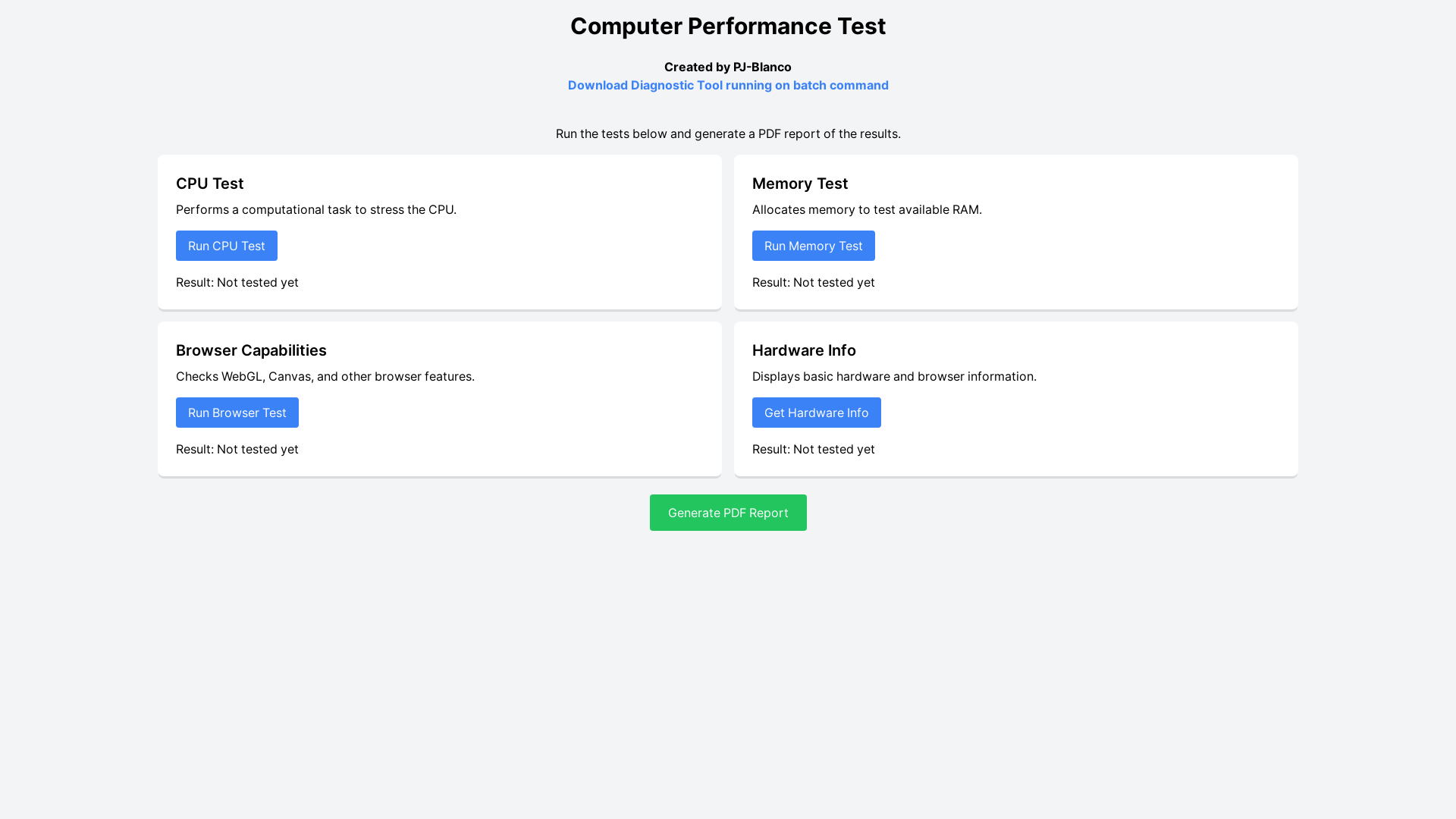 website screenshot of https://testpc-ae9.pages.dev/