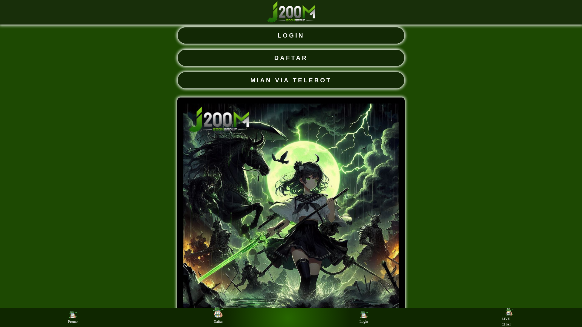 website screenshot of https://j200m-amp-cuan-gacor.pages.dev/