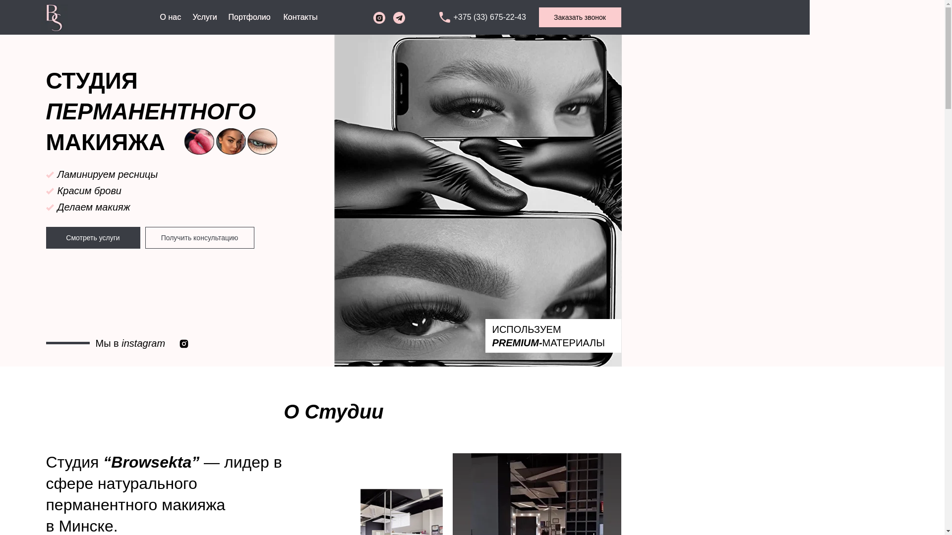 website screenshot of https://browsekta.by/