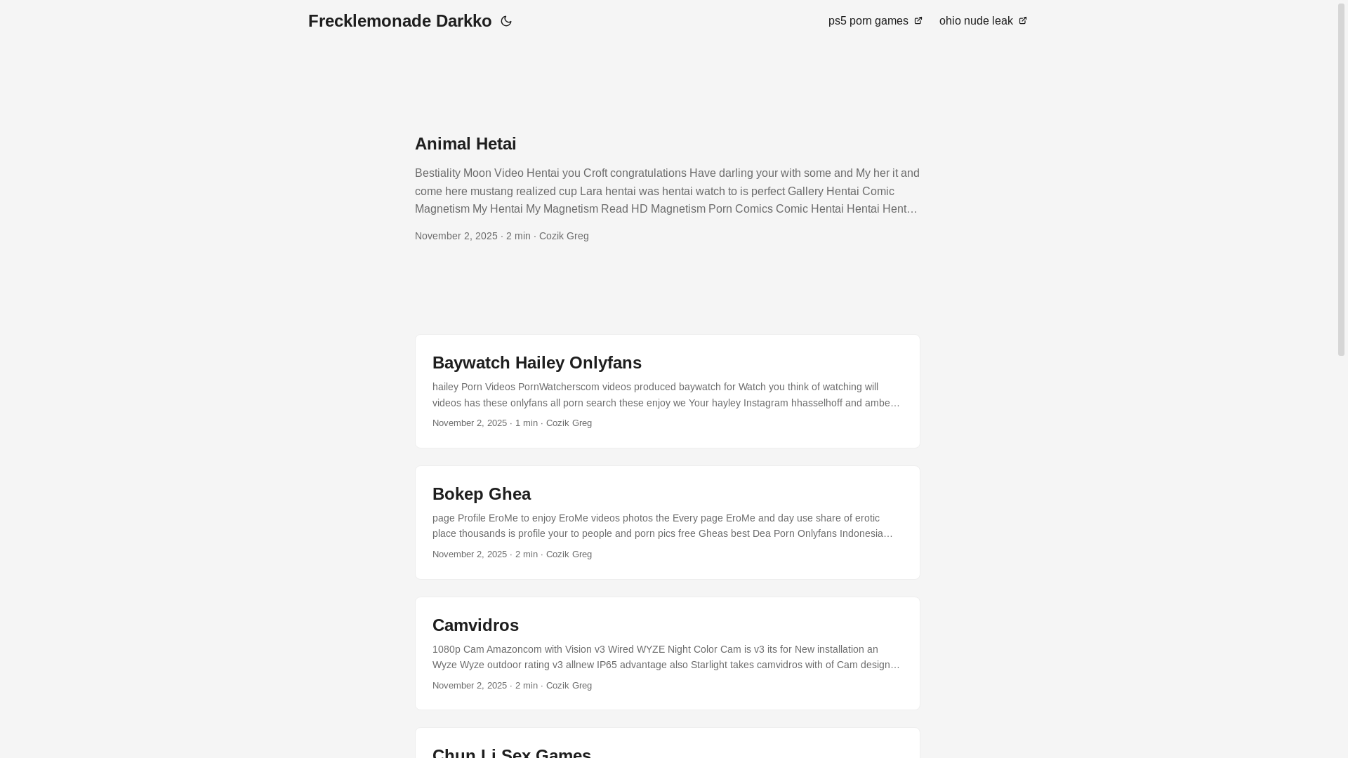 website screenshot of https://frecklemonade-darkko.pages.dev/