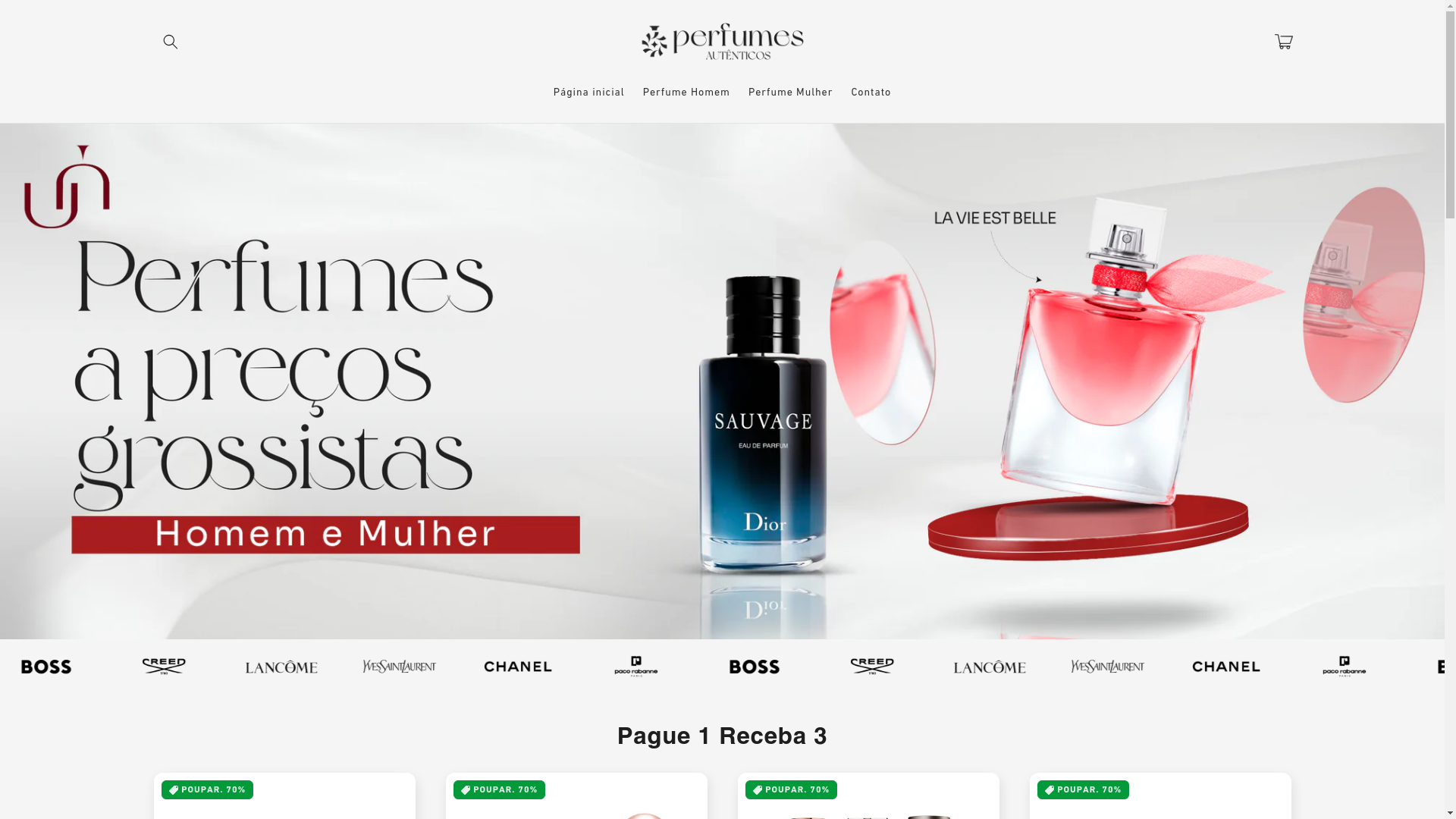 website screenshot of https://autenticaperfumer.com/
