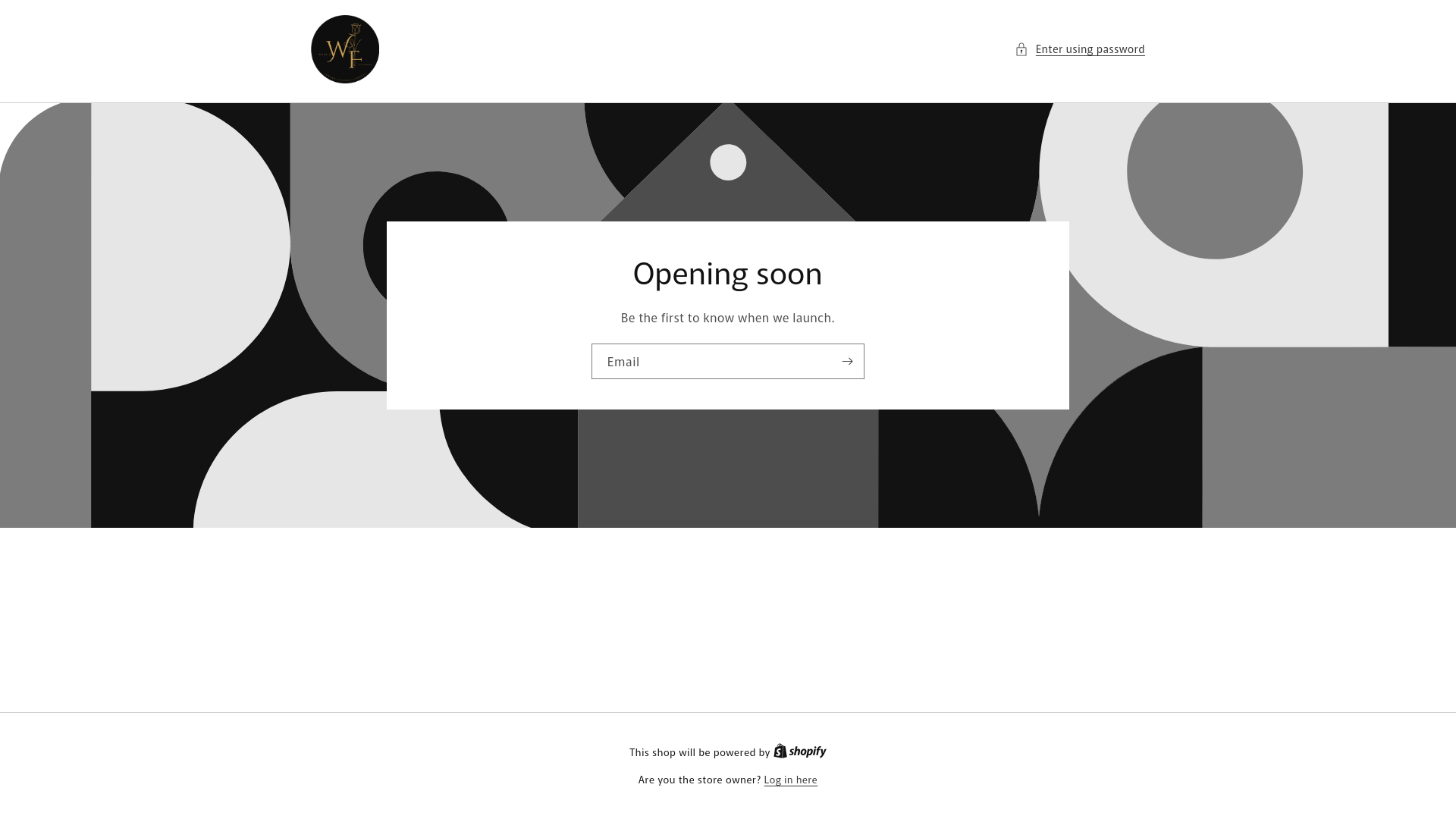 website screenshot of https://waxxdflorals.com/