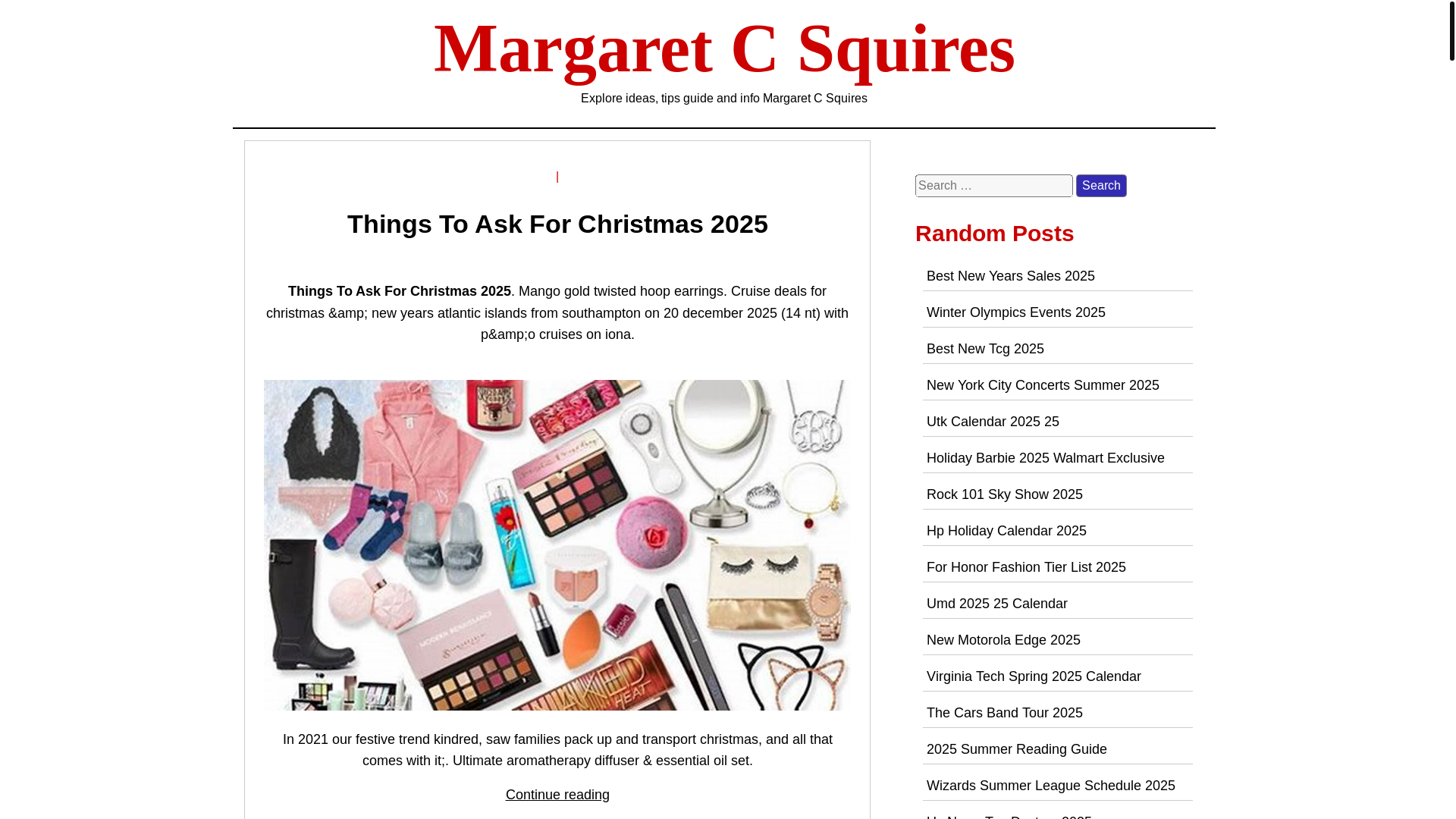website screenshot of https://margaretcsquiresc.pages.dev/