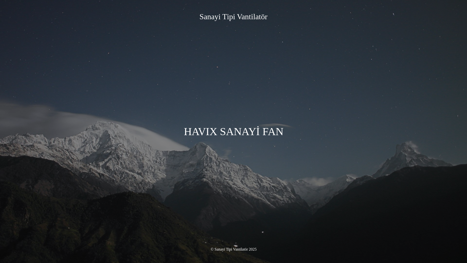 website screenshot of https://sanayifan.com.tr/