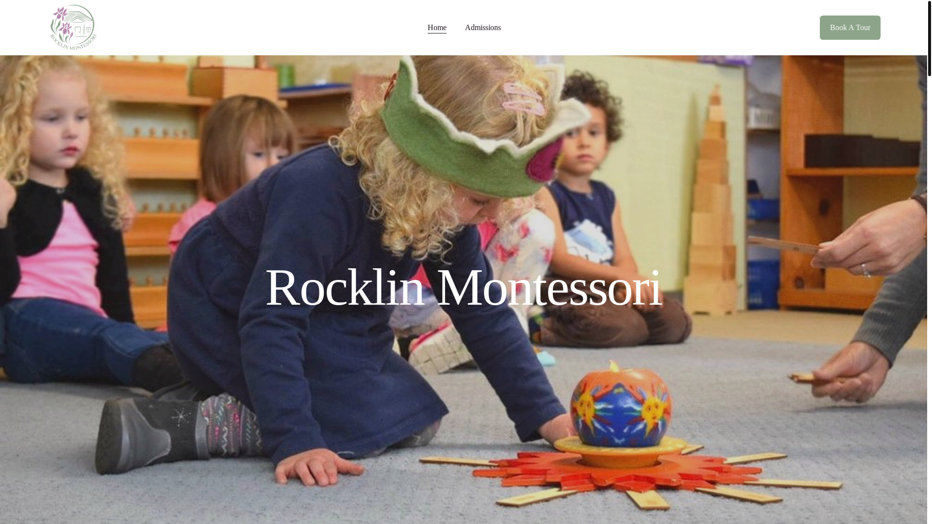 website screenshot of https://meadowviewmontessori.com/
