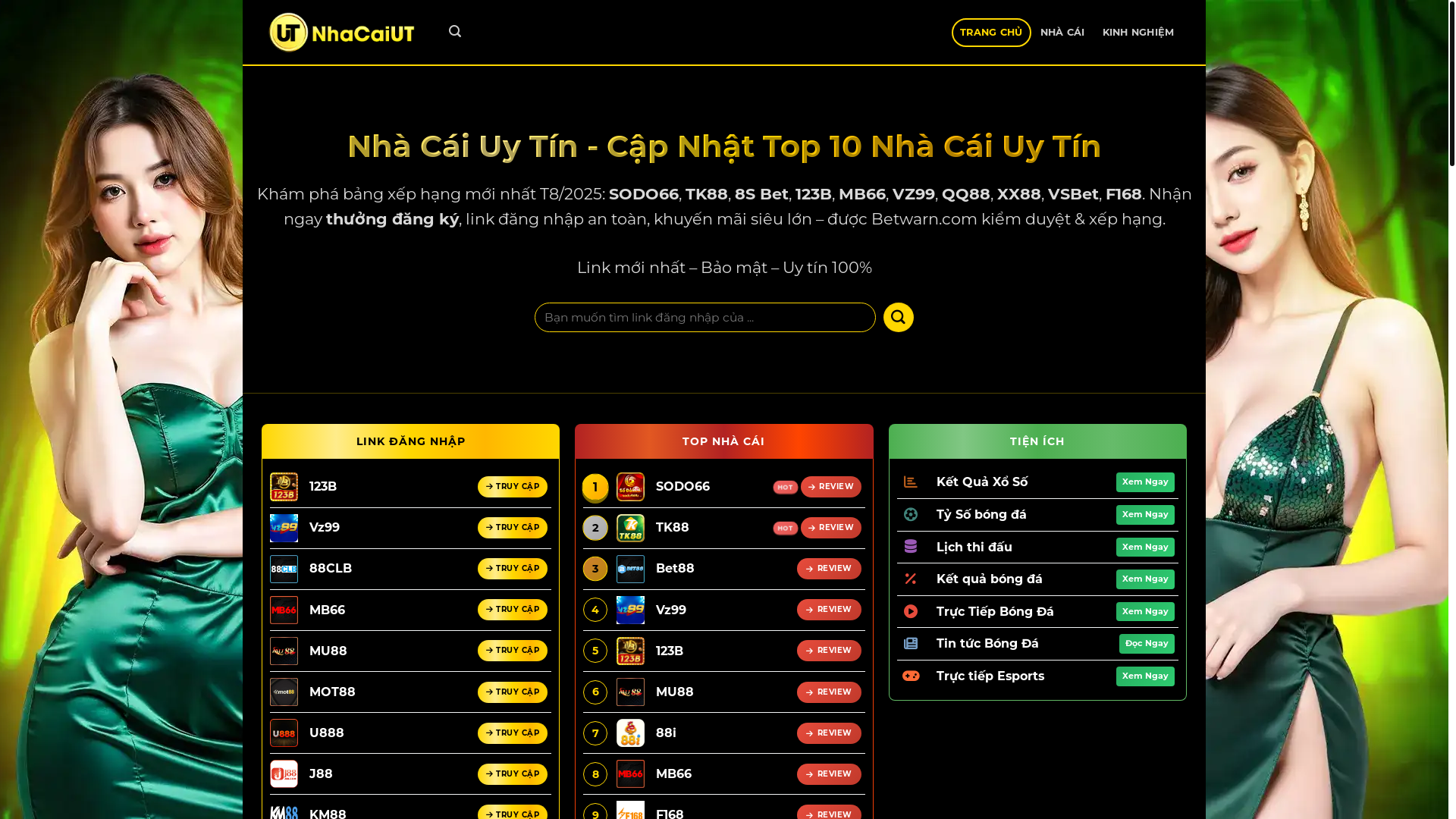website screenshot of https://nhacaiut.com/