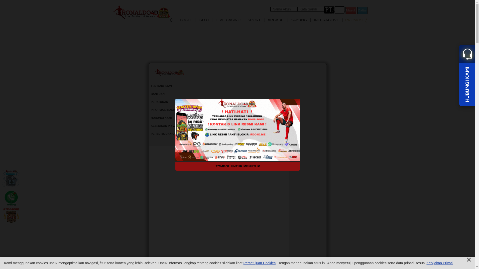 website screenshot of https://3ronaldo4d.mom/