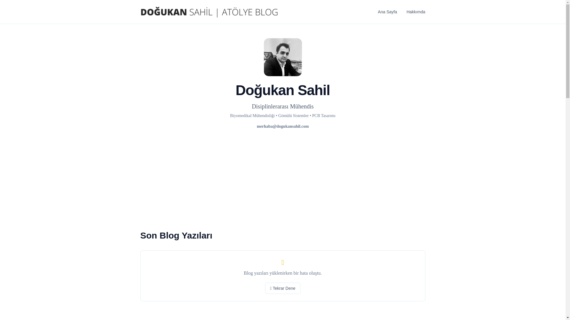 website screenshot of https://dogukansahilcom.pages.dev/