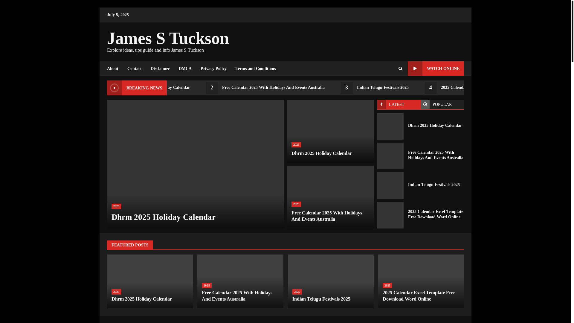 website screenshot of https://jamesstuckson.pages.dev/