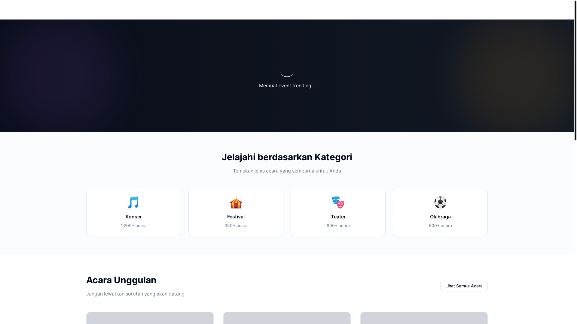 website screenshot of https://livetik.pages.dev/