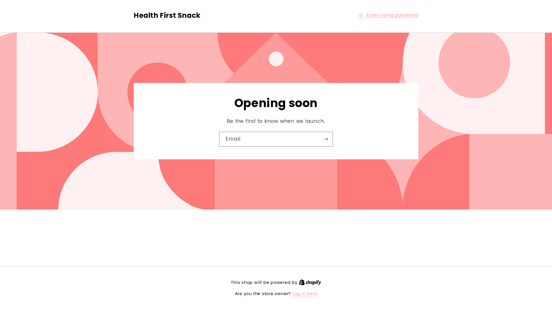 website screenshot of https://healthfirstsnacks.com/