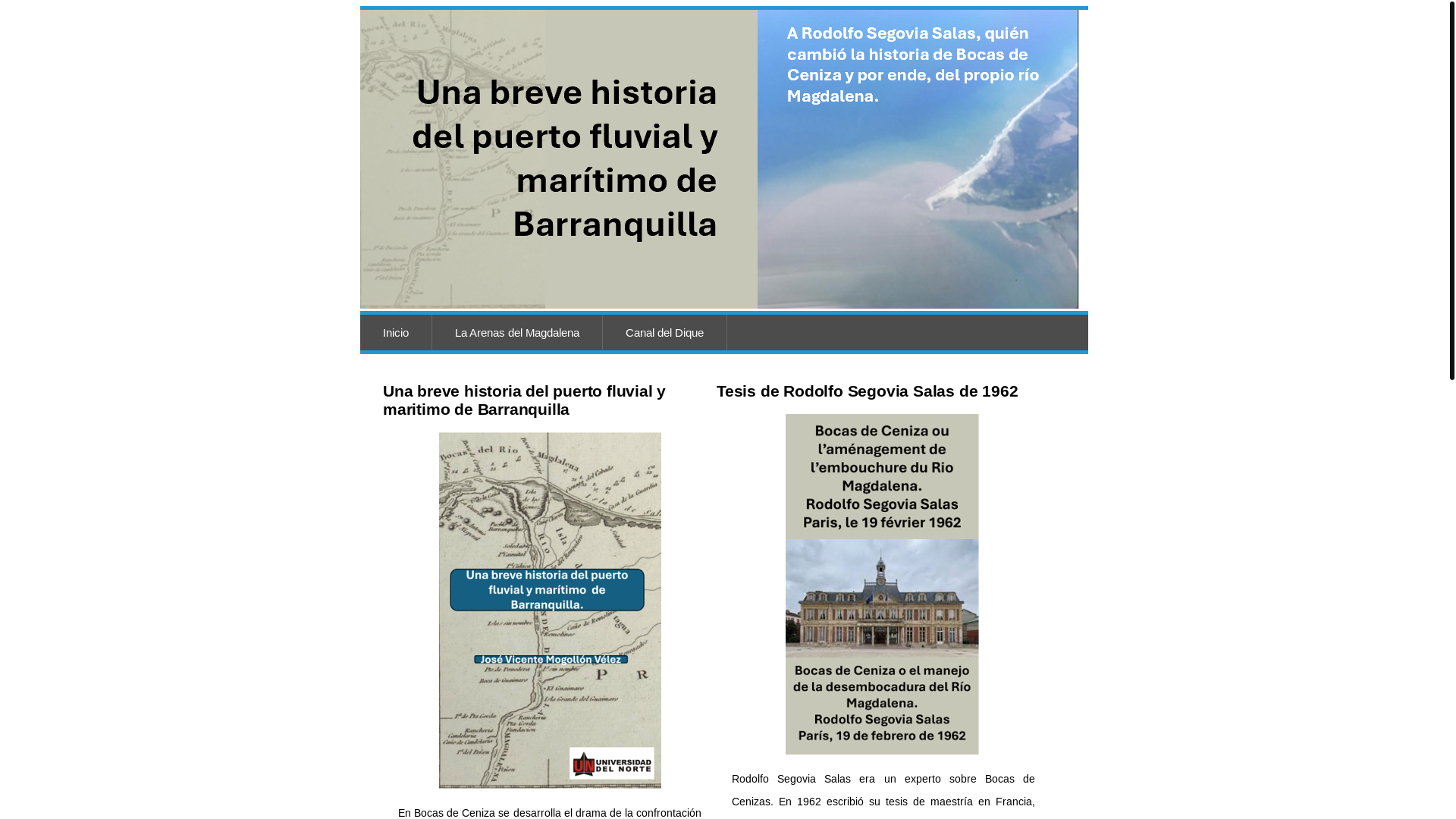 website screenshot of https://bocasdeceniza.com.co/