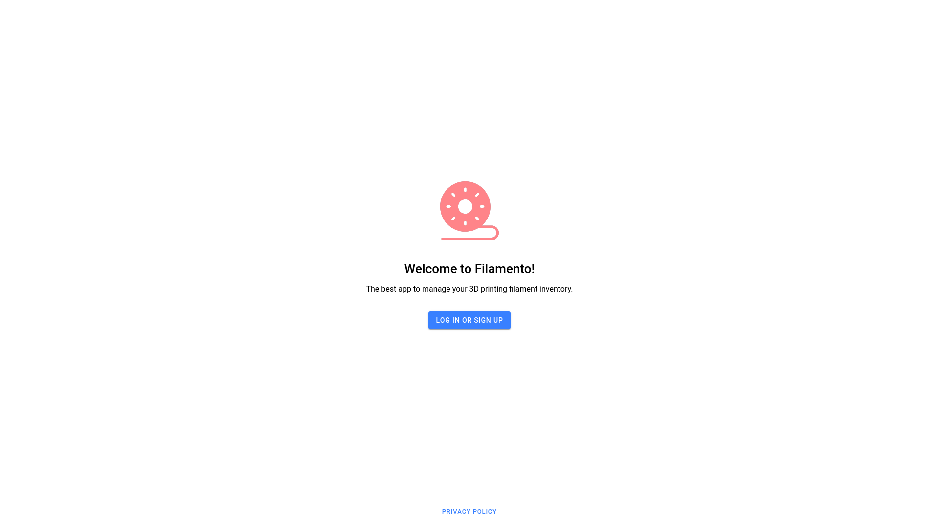 website screenshot of https://filamento-ui-test.pages.dev/