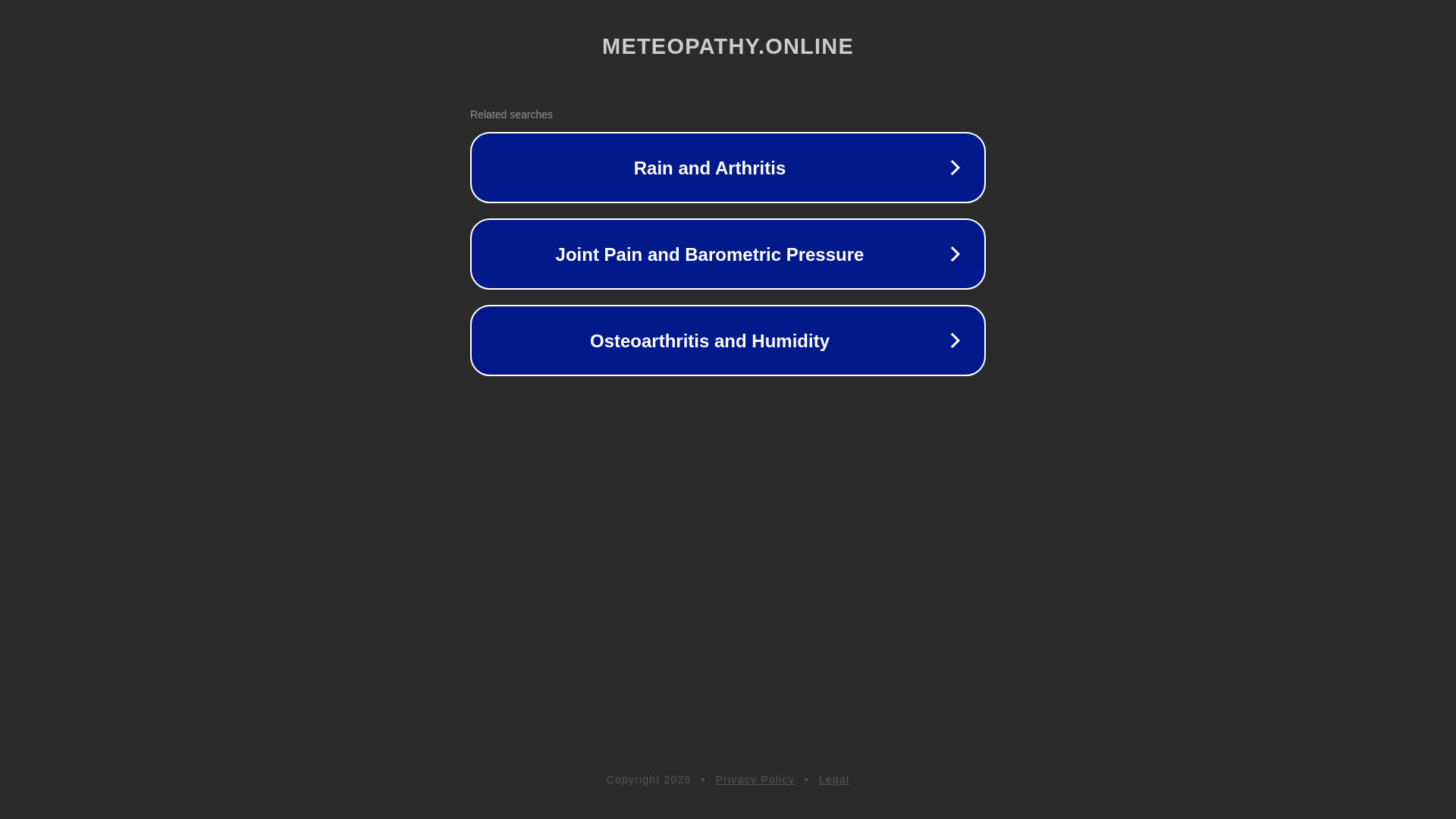 website screenshot of https://meteopathy.online/