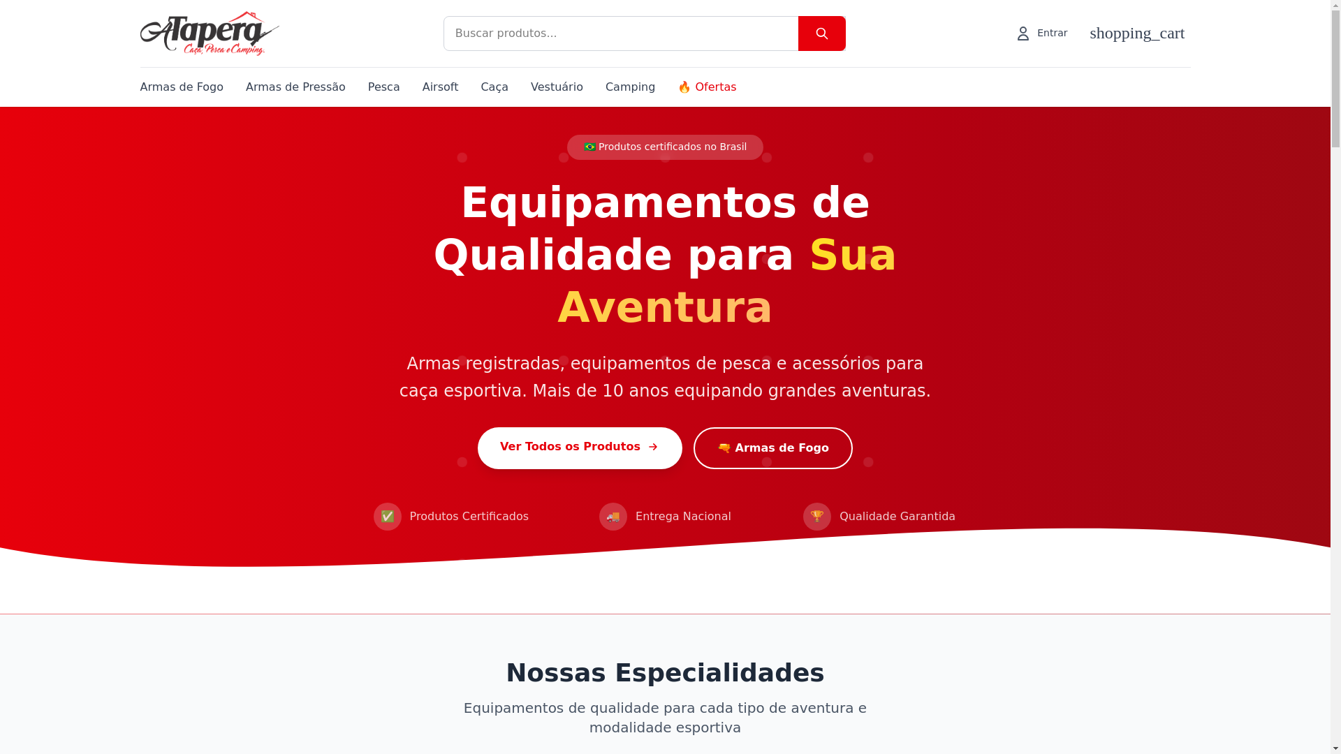 website screenshot of https://atapera-ecommerce-shop.pages.dev/