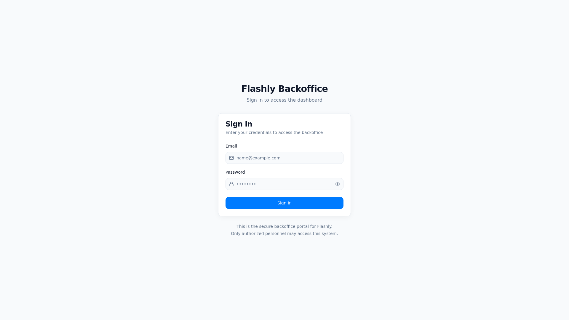 website screenshot of https://dev-backoffice-flashly-news.pages.dev/