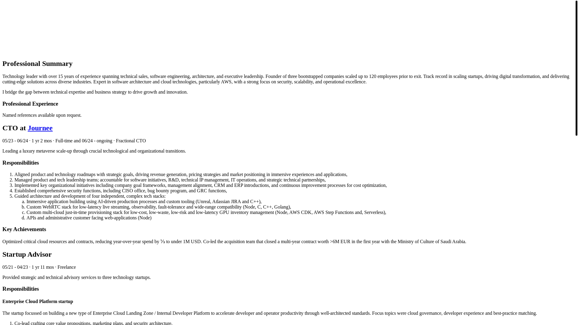 website screenshot of https://cv-5ja.pages.dev/