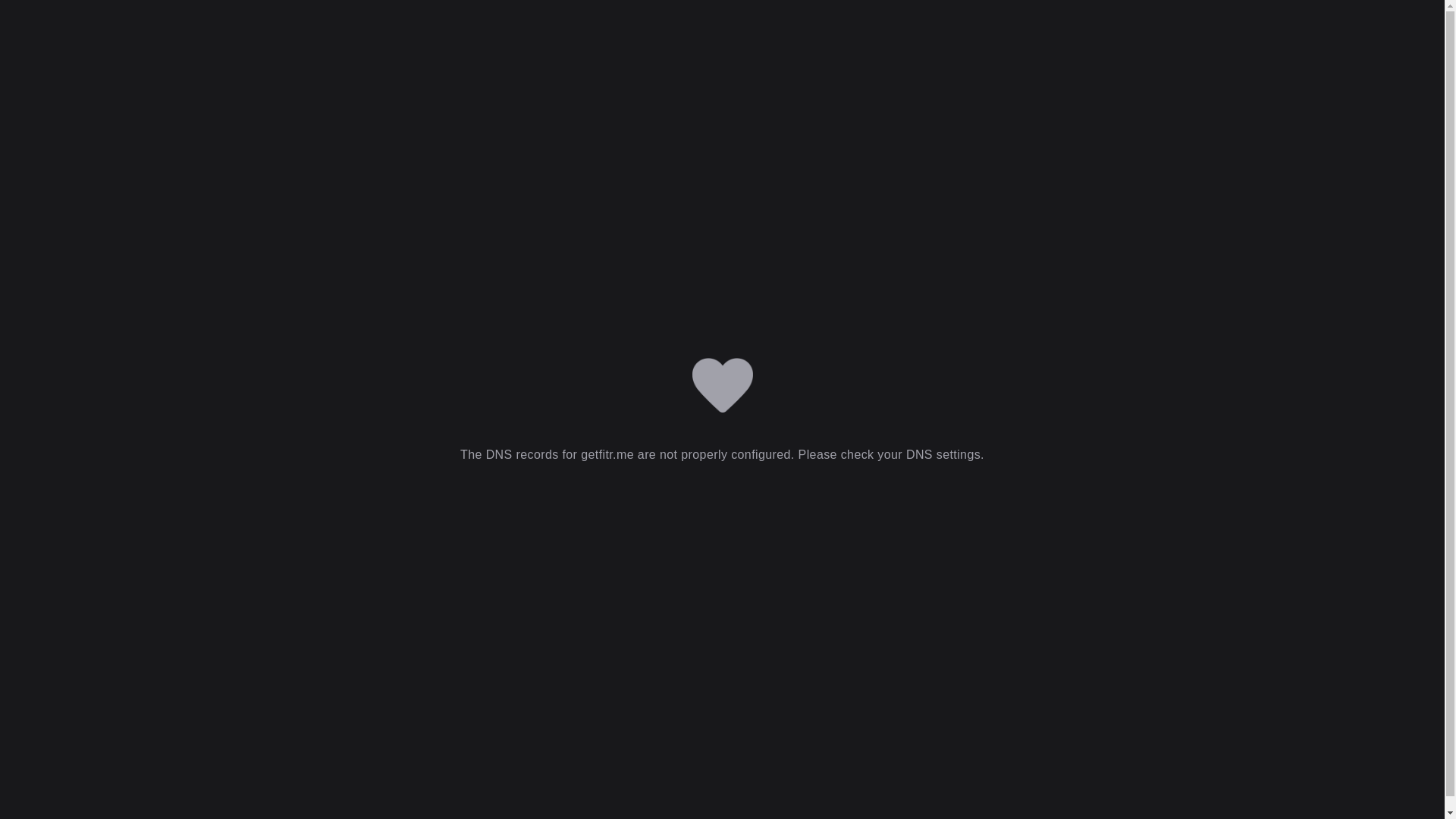 website screenshot of https://getfitr.me/