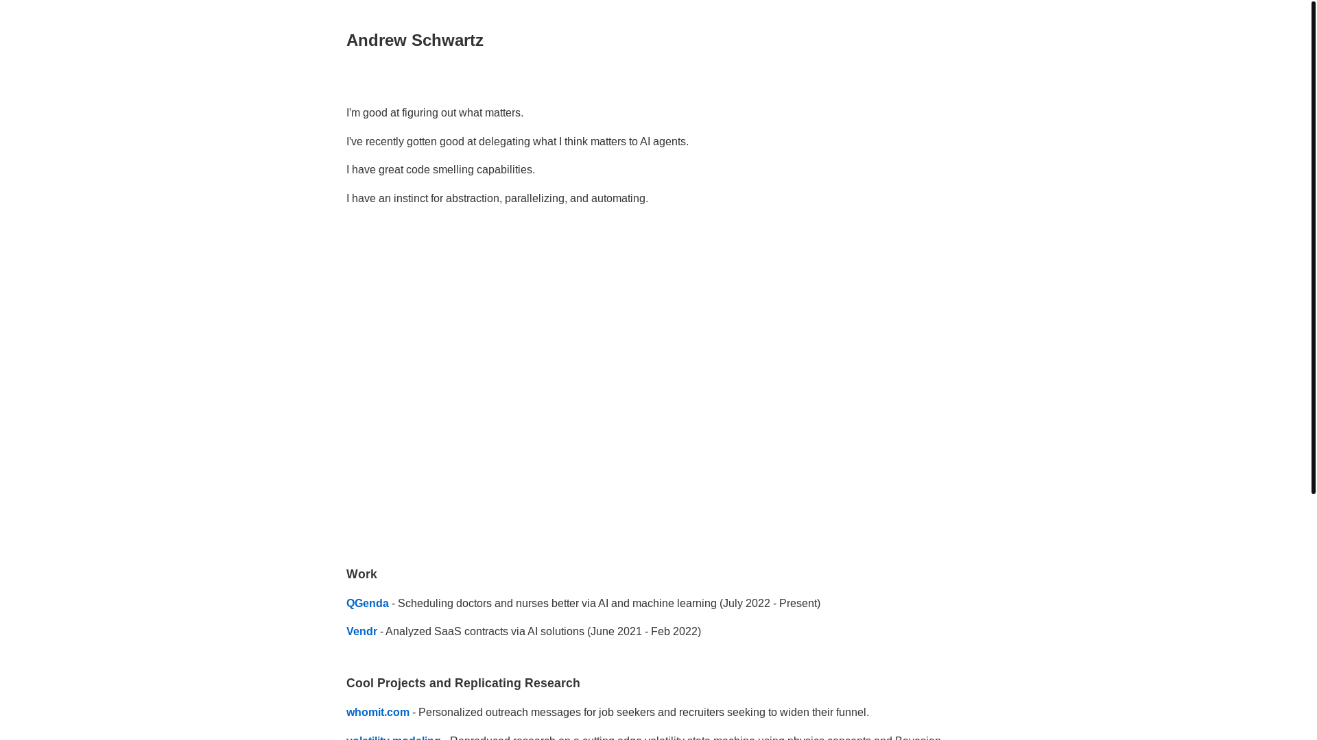 website screenshot of https://andrew-schwartz.com/