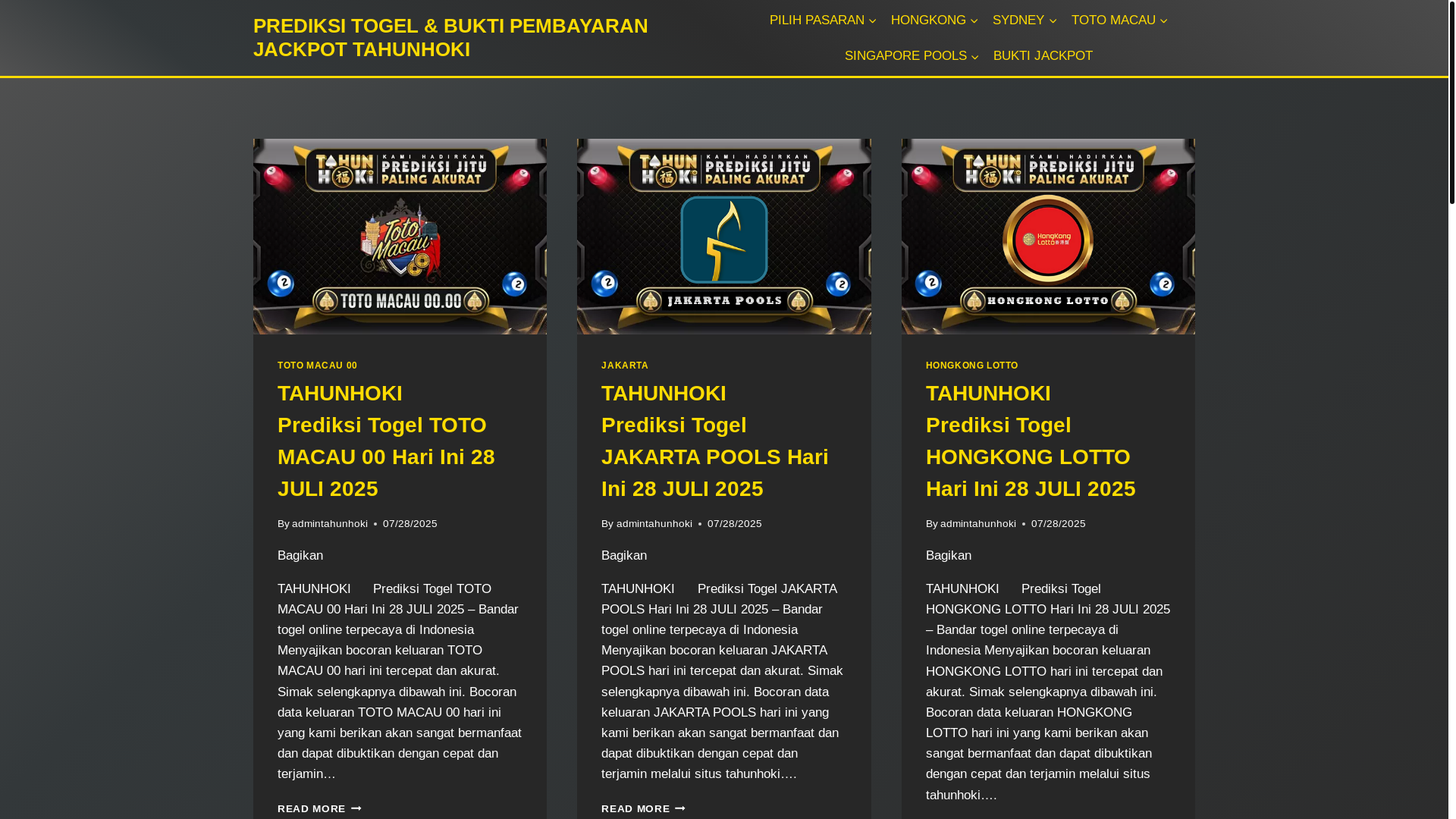 website screenshot of https://angkahokitahun.com/