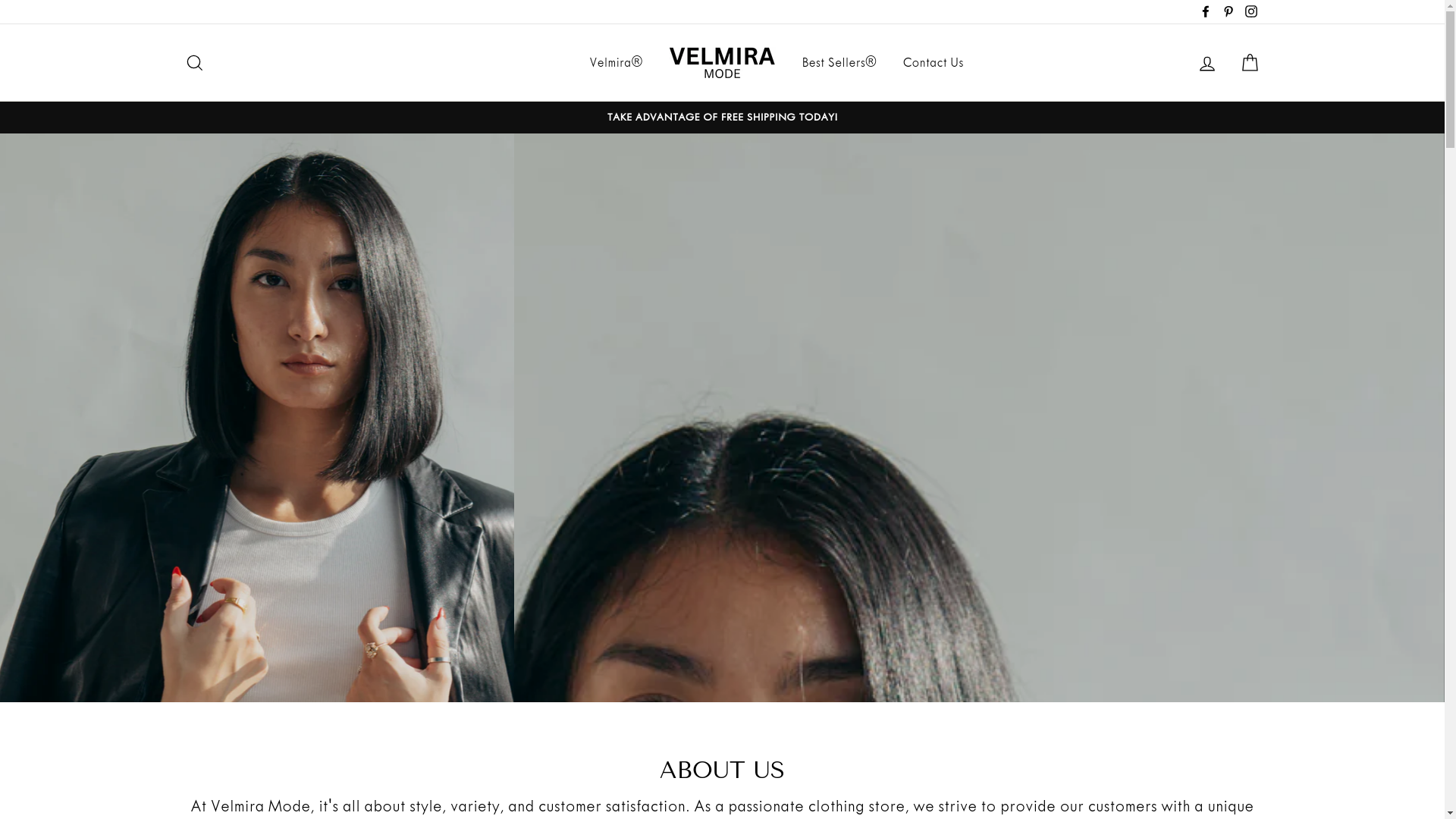 website screenshot of https://velmira-mode.store/