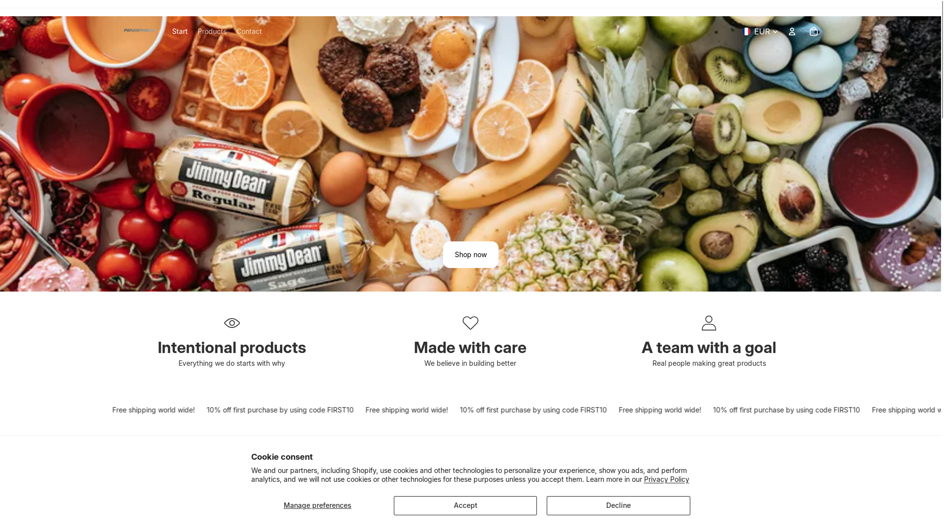 website screenshot of https://boxyyum.com/