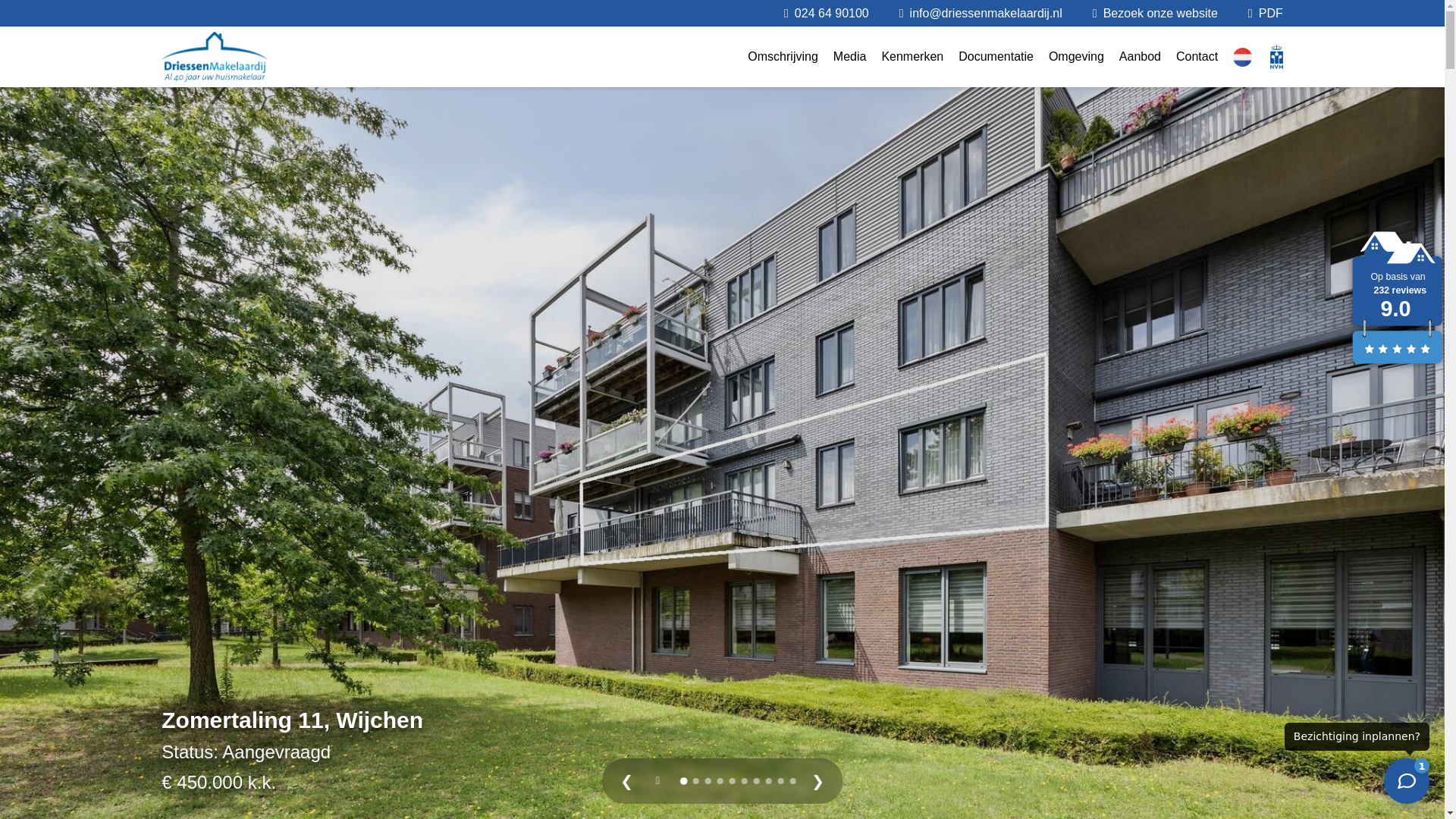 website screenshot of https://zomertaling11.nl/