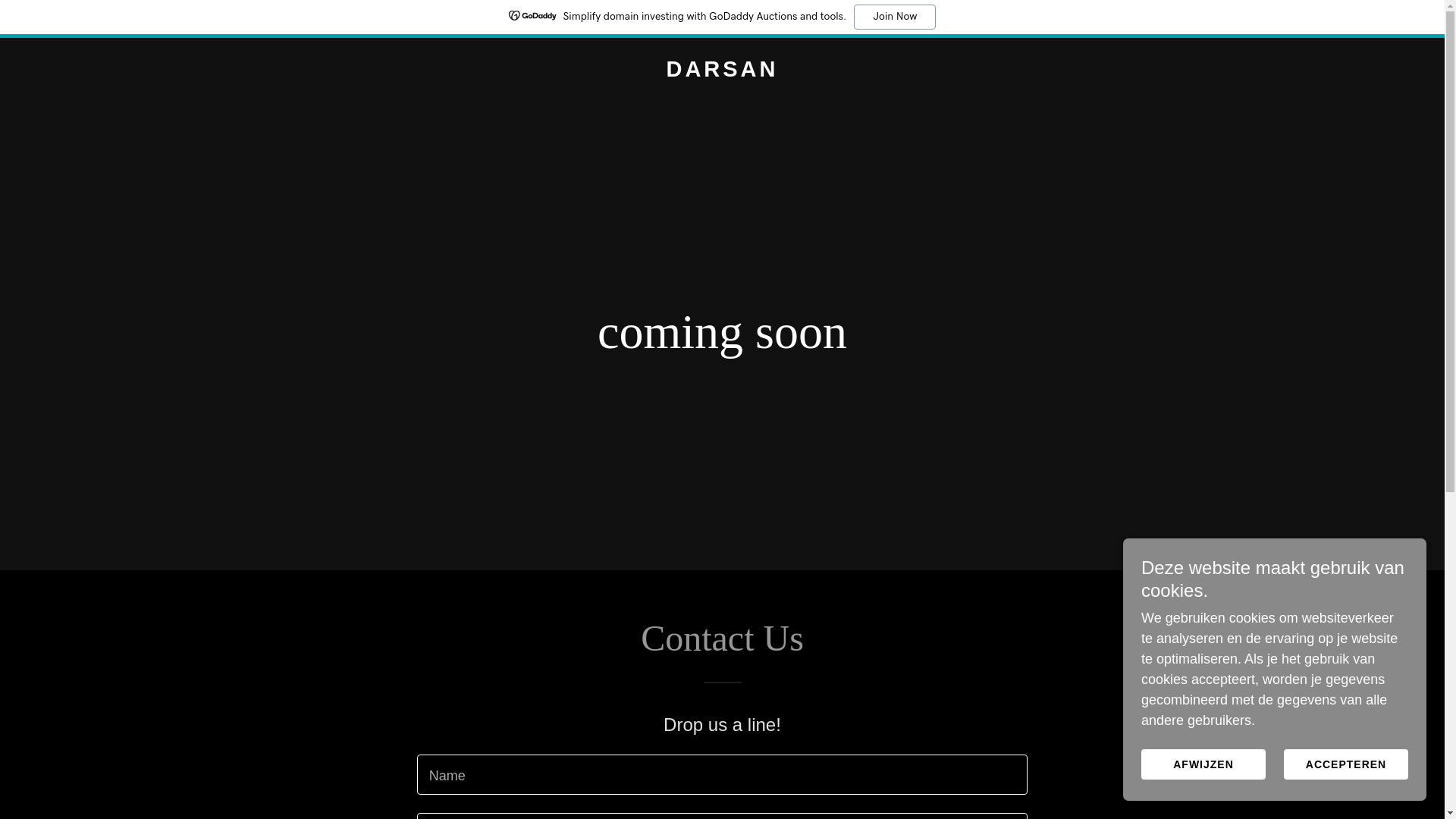 website screenshot of https://darsan.co/