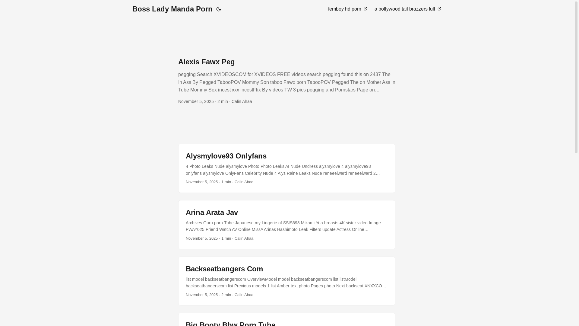 website screenshot of https://boss-lady-manda-porn.pages.dev/