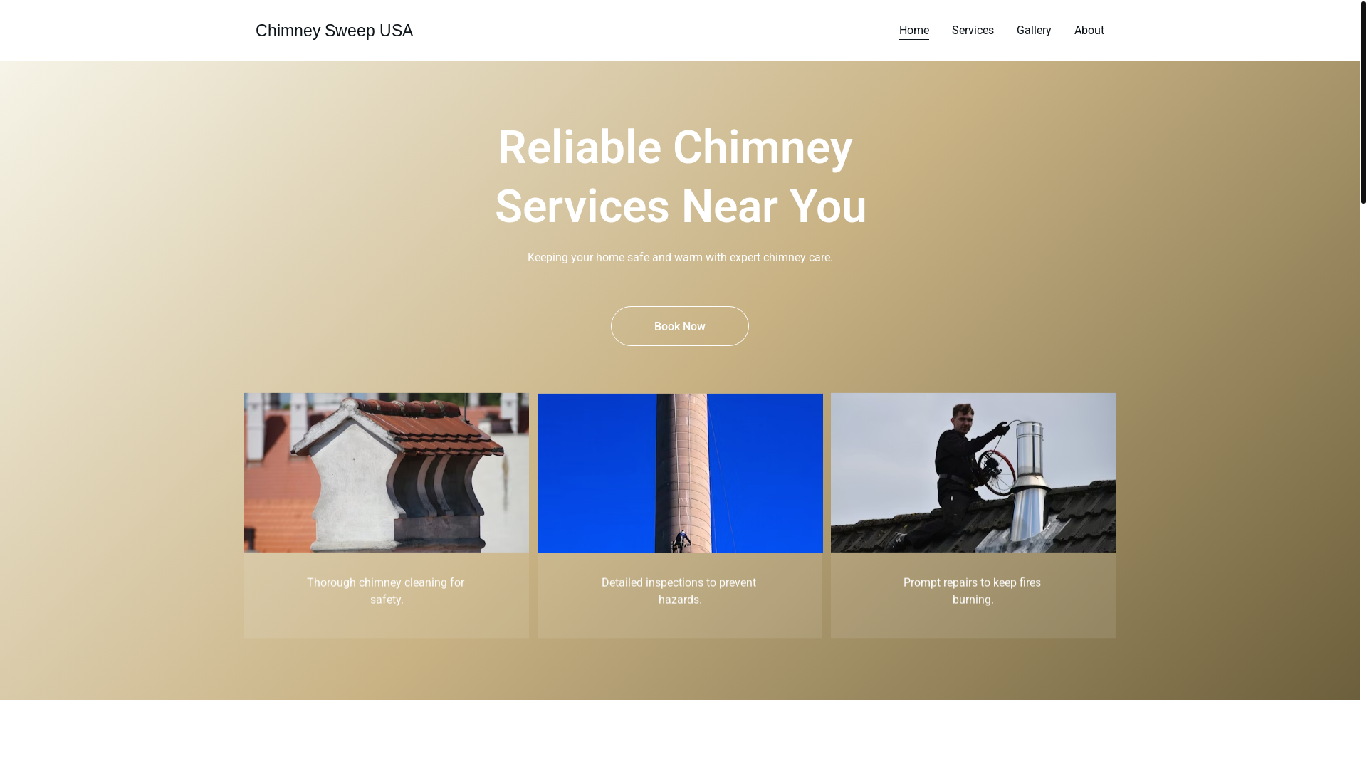 website screenshot of https://chimneysweepus.store/