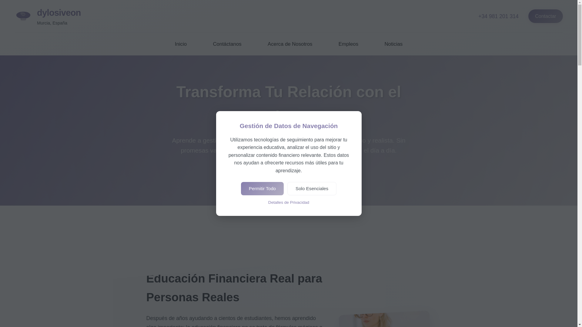 website screenshot of https://dylosiveon.com/