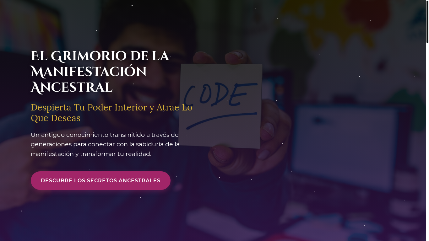 website screenshot of https://laherederadelvelo.online/