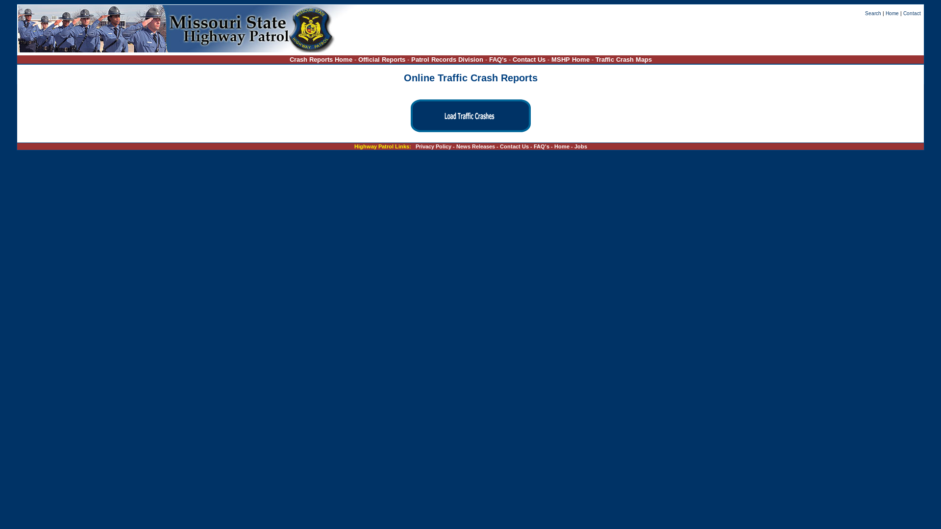 website screenshot of https://www.mshp.dps.missouri.gov/HP68/SearchAction?searchTroop=C