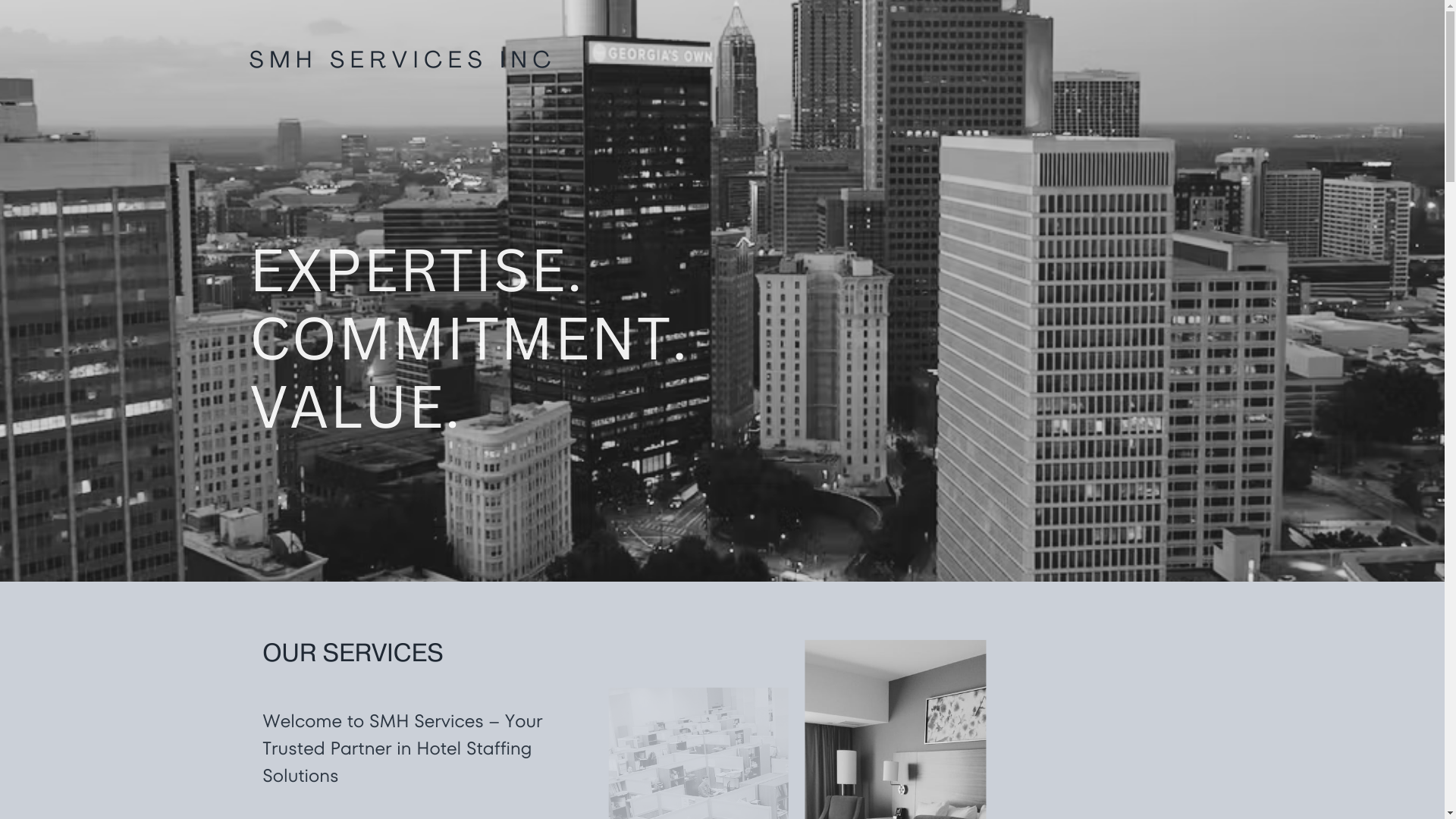 website screenshot of https://smhservicesinc.com/