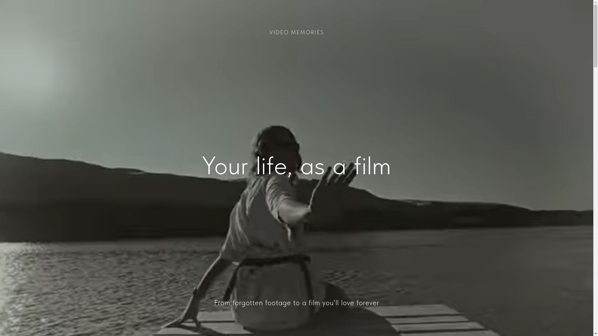 website screenshot of https://videomemories.store/
