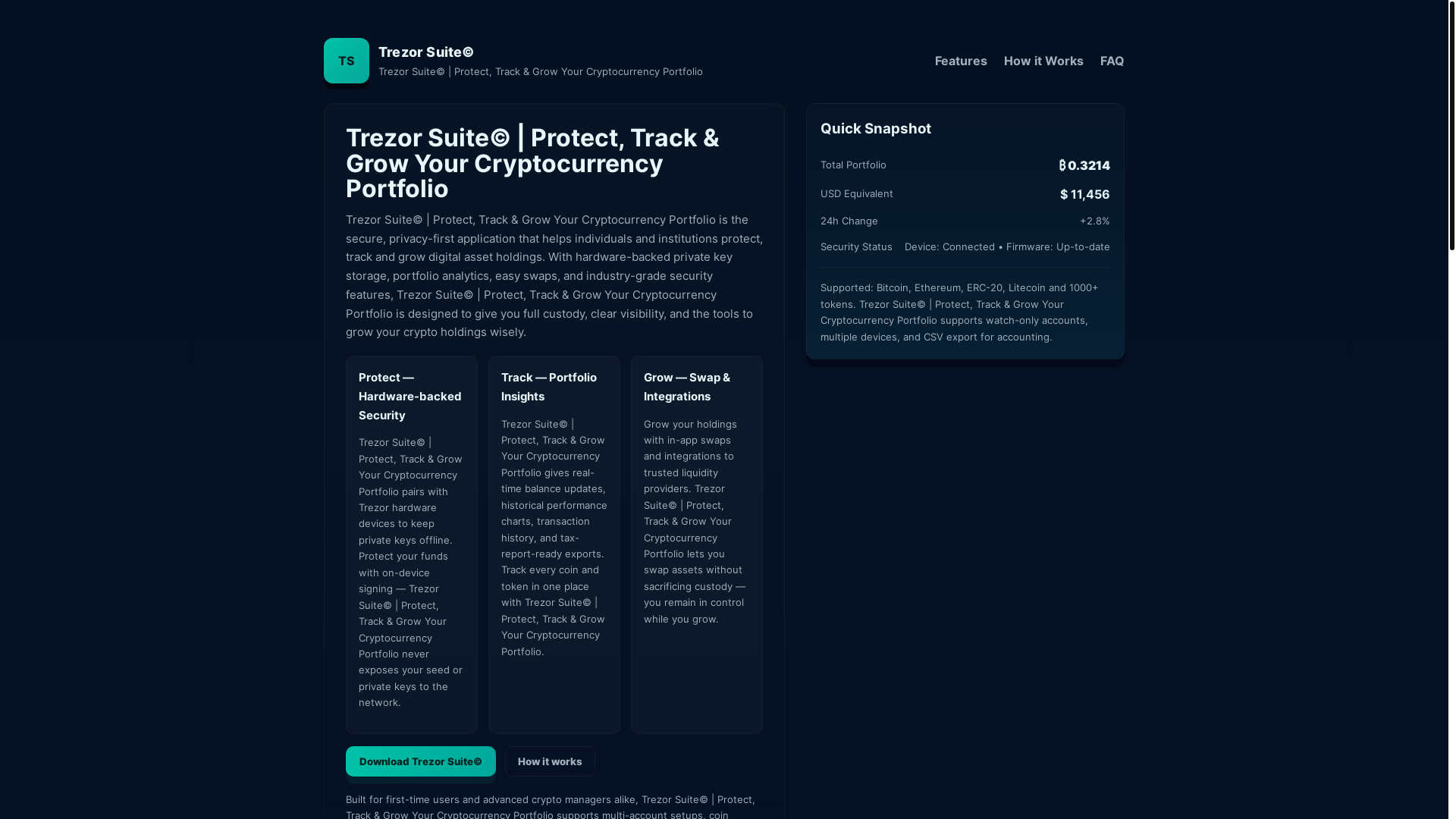 website screenshot of https://us-suites-trazor.pages.dev/
