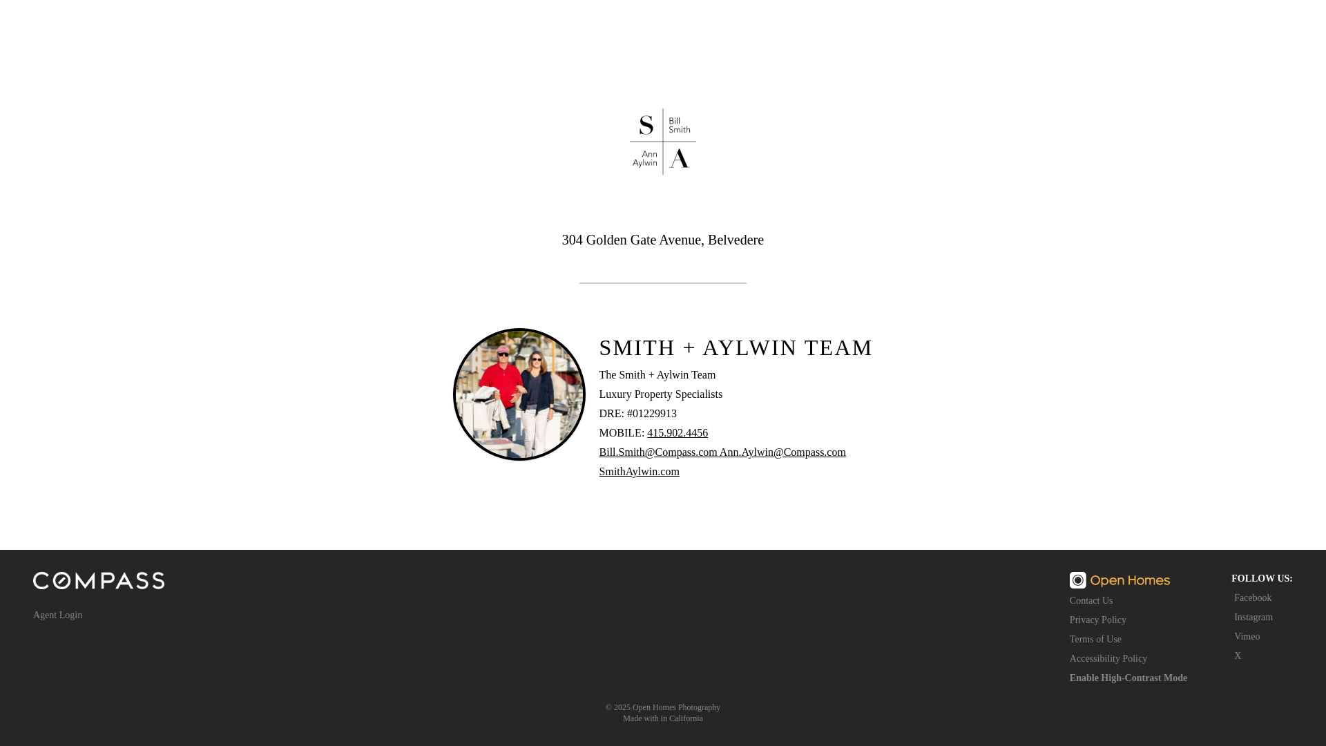 website screenshot of https://304goldengate.com/
