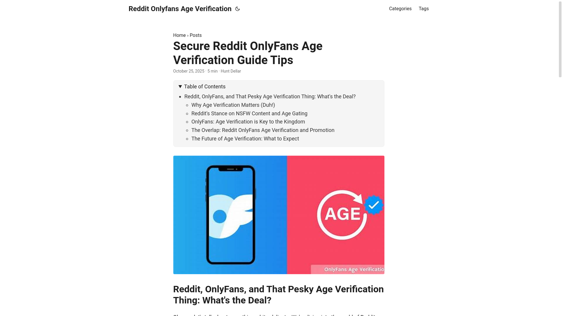 website screenshot of https://reddit-onlyfans-age-verification.pages.dev/