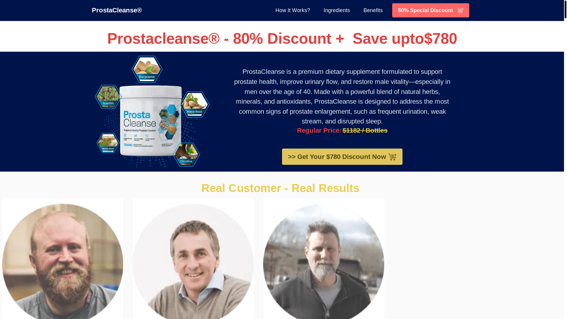 website screenshot of https://us-prostaccleanse.com/