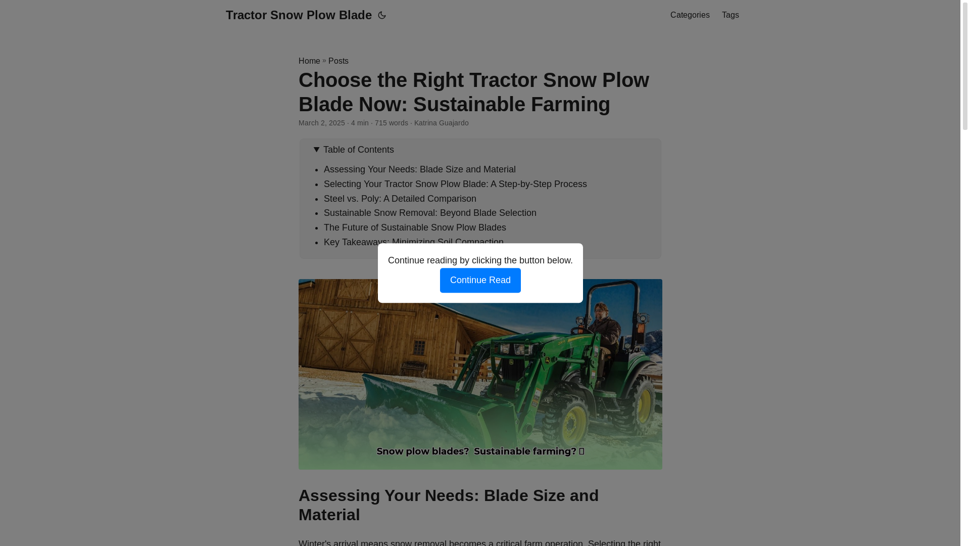 website screenshot of https://tractor-snow-plow-blade.pages.dev/