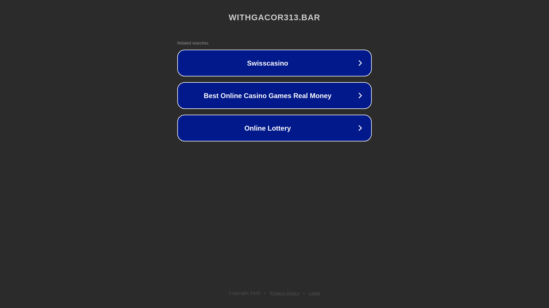 website screenshot of https://withgacor313.bar/