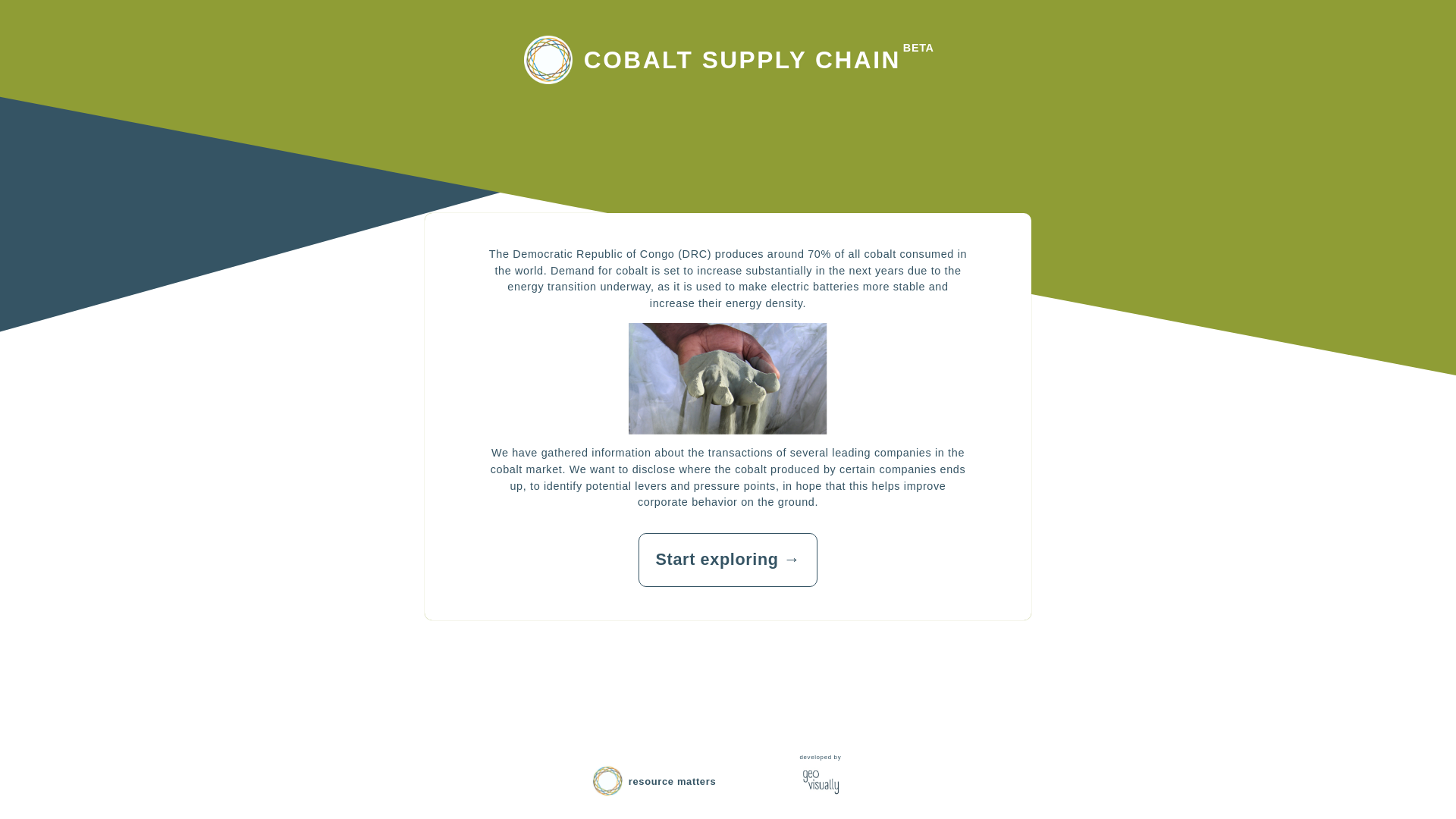 website screenshot of https://cobalt-supply-chain.pages.dev/