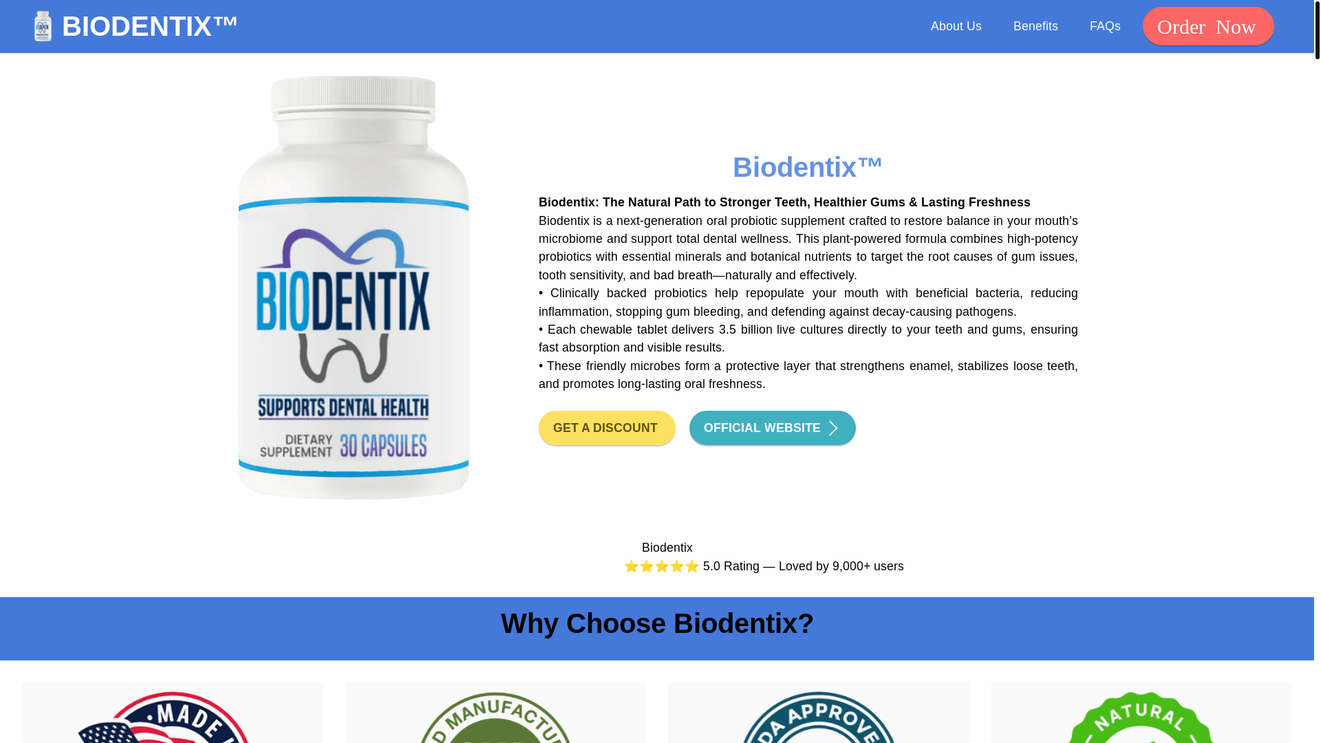 website screenshot of https://en-usa-biodentix.us/