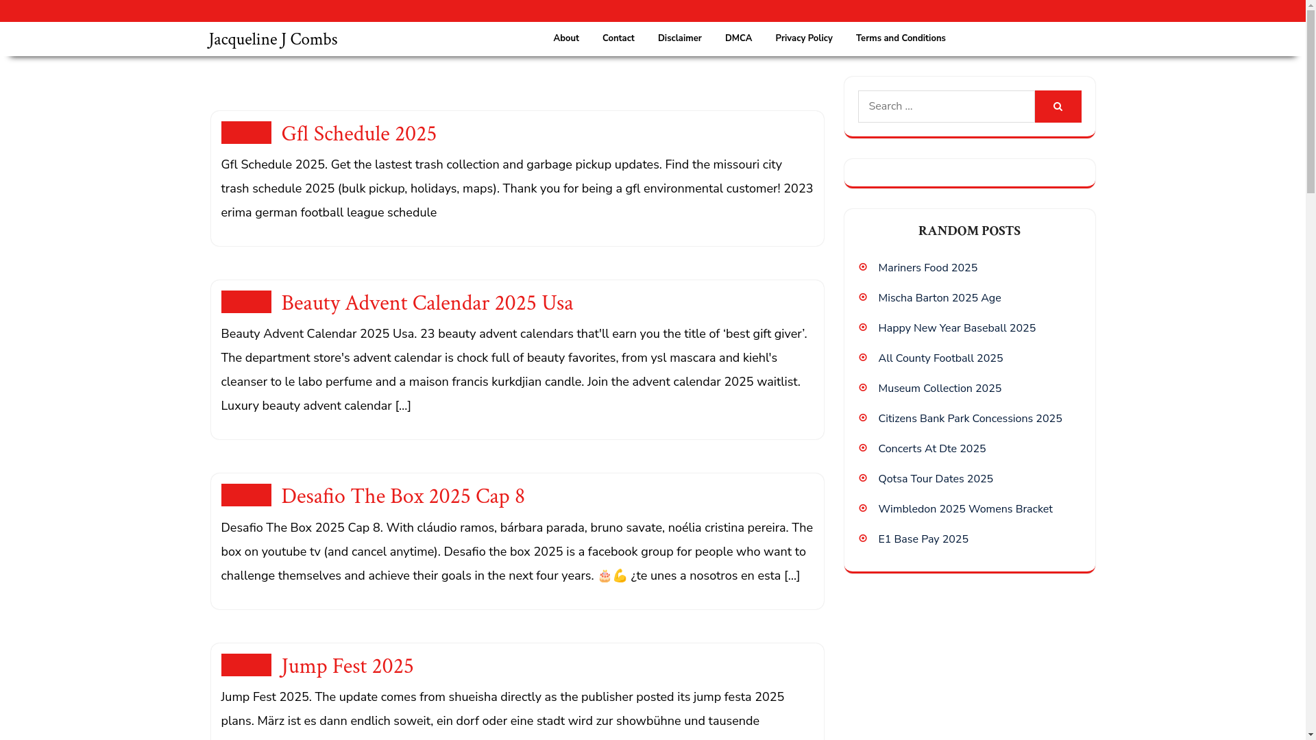 website screenshot of https://jacquelinejcombsr.pages.dev/