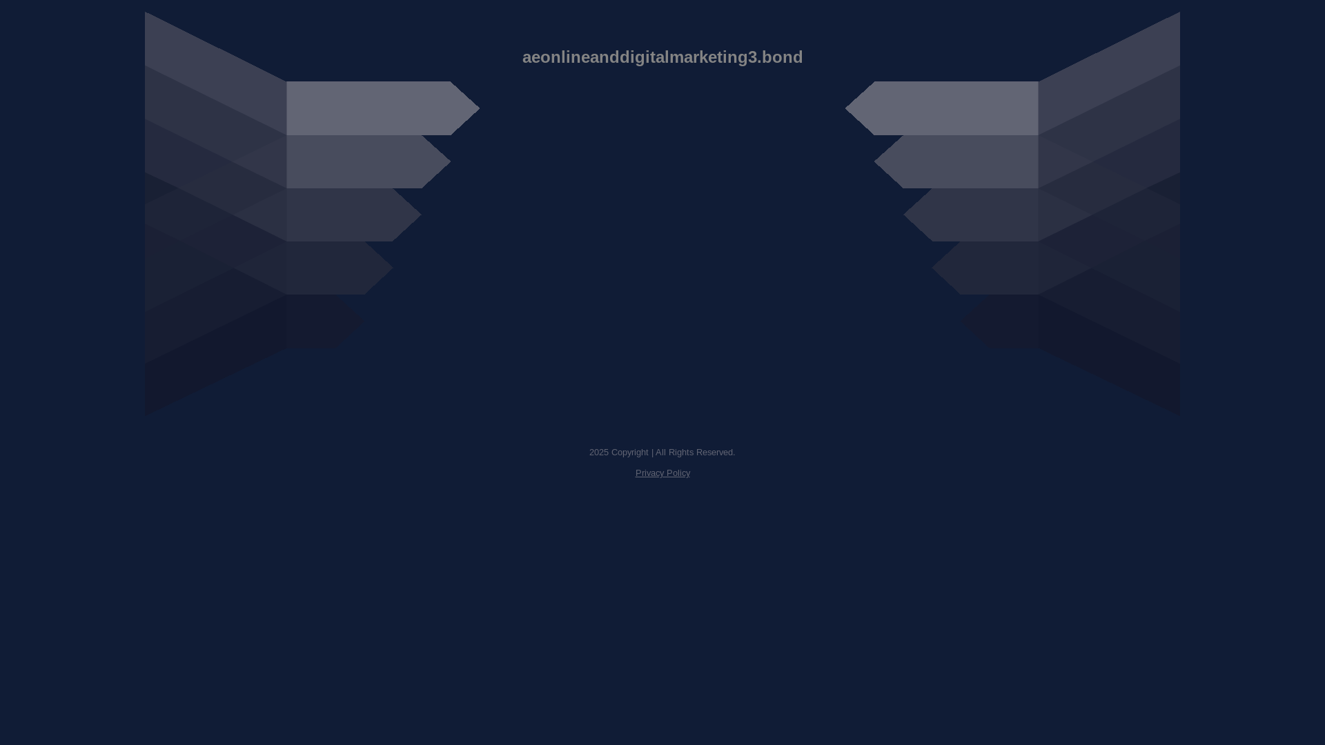 website screenshot of https://aeonlineanddigitalmarketing3.bond/