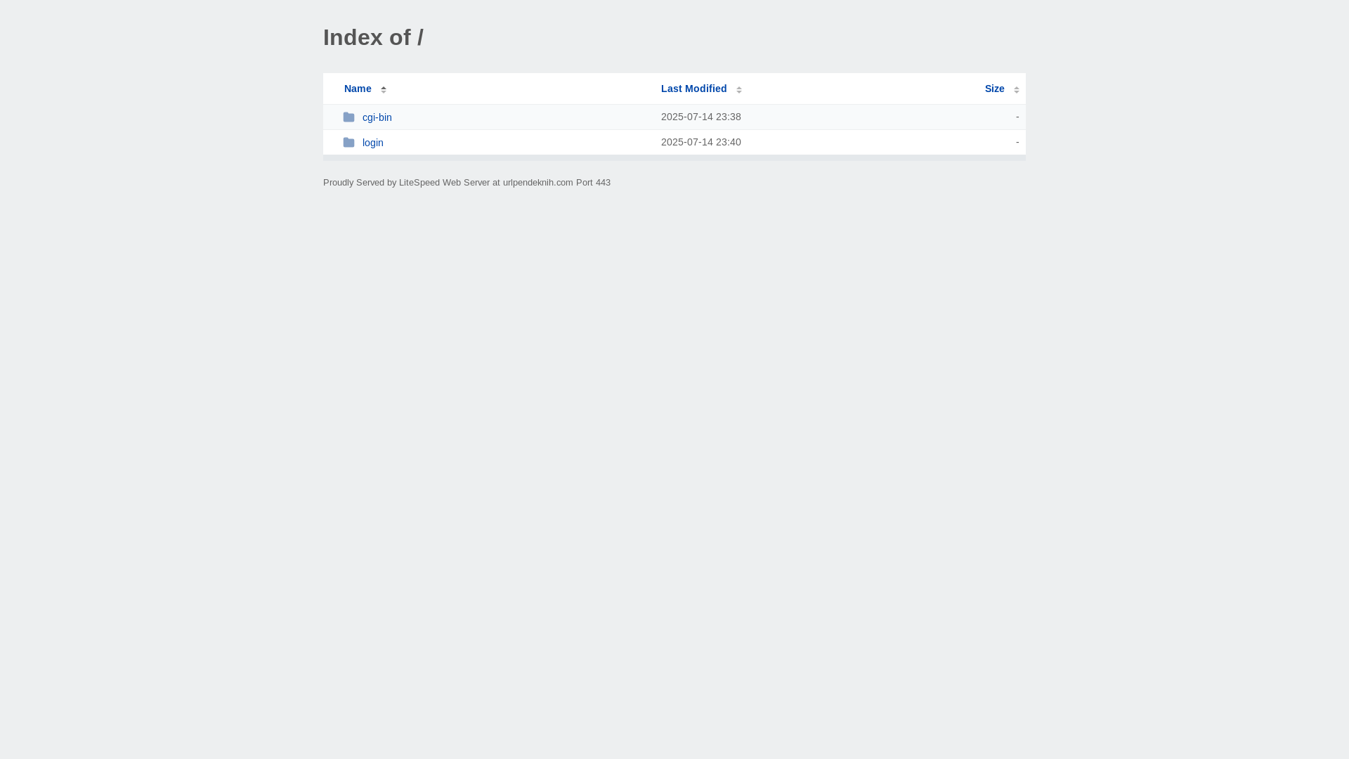 website screenshot of https://urlpendeknih.com/