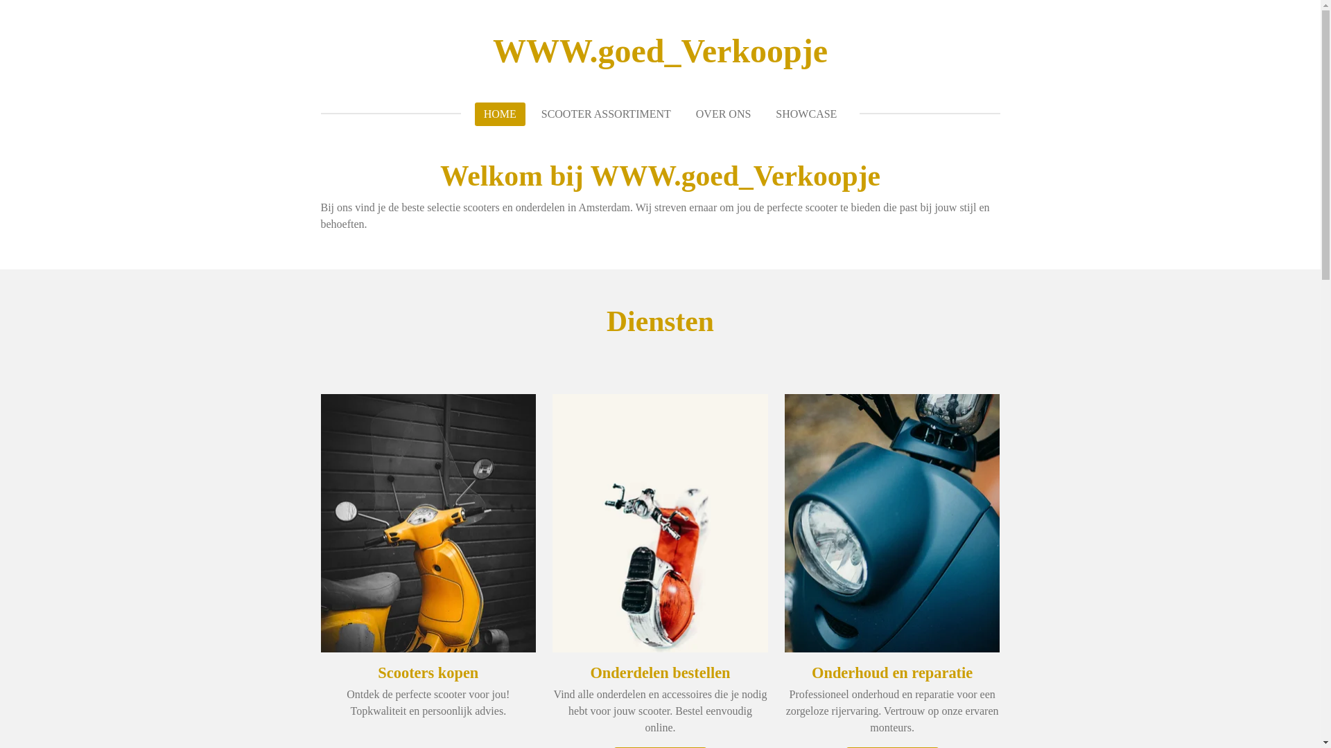 website screenshot of https://goedverkoopje.com/