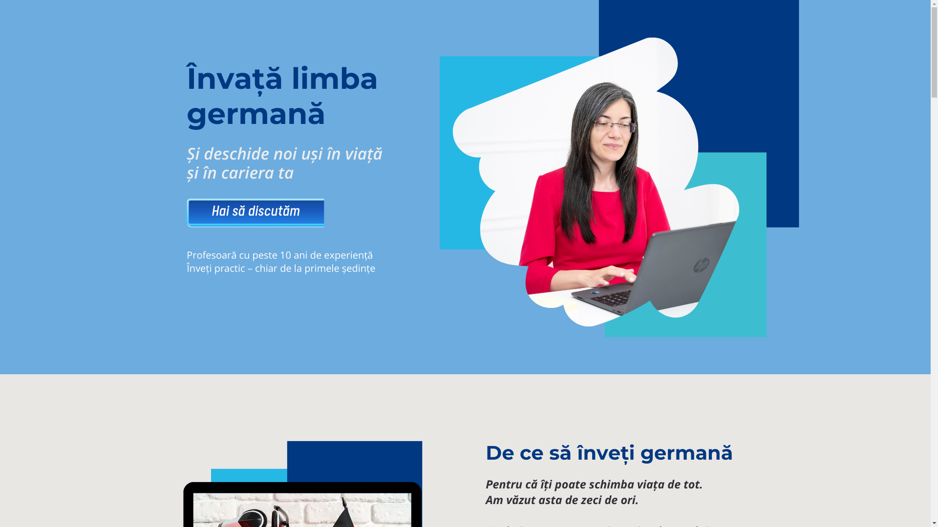 website screenshot of https://profgermana.com/