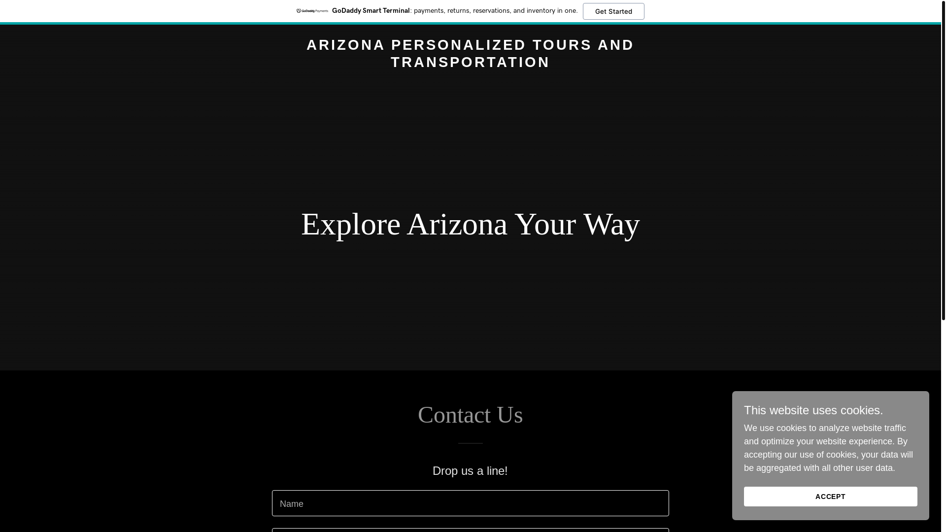 website screenshot of https://yourarizonaguide.com/